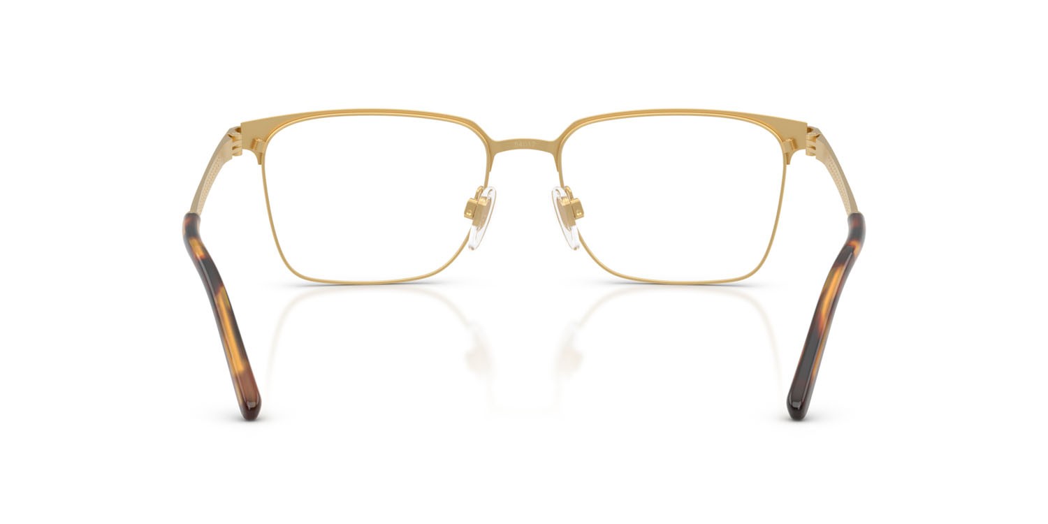 Occhiali da vista Ralph Lauren RL 5133 (9477) colore oro semi lucido forma quadrato lenti lente demo