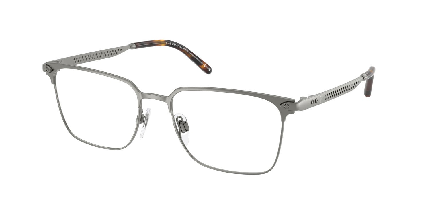 Occhiali da vista Ralph Lauren RL 5133 (9479) colore gunmetal scuro semi-brillante forma quadrato lenti lente demo