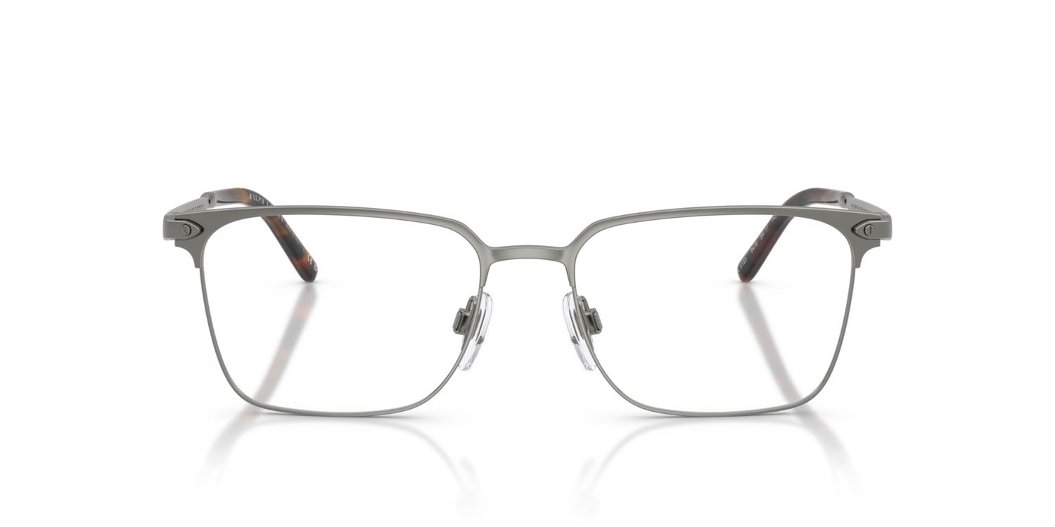Occhiali da vista Ralph Lauren RL 5133 (9479) colore gunmetal scuro semi-brillante forma quadrato lenti lente demo