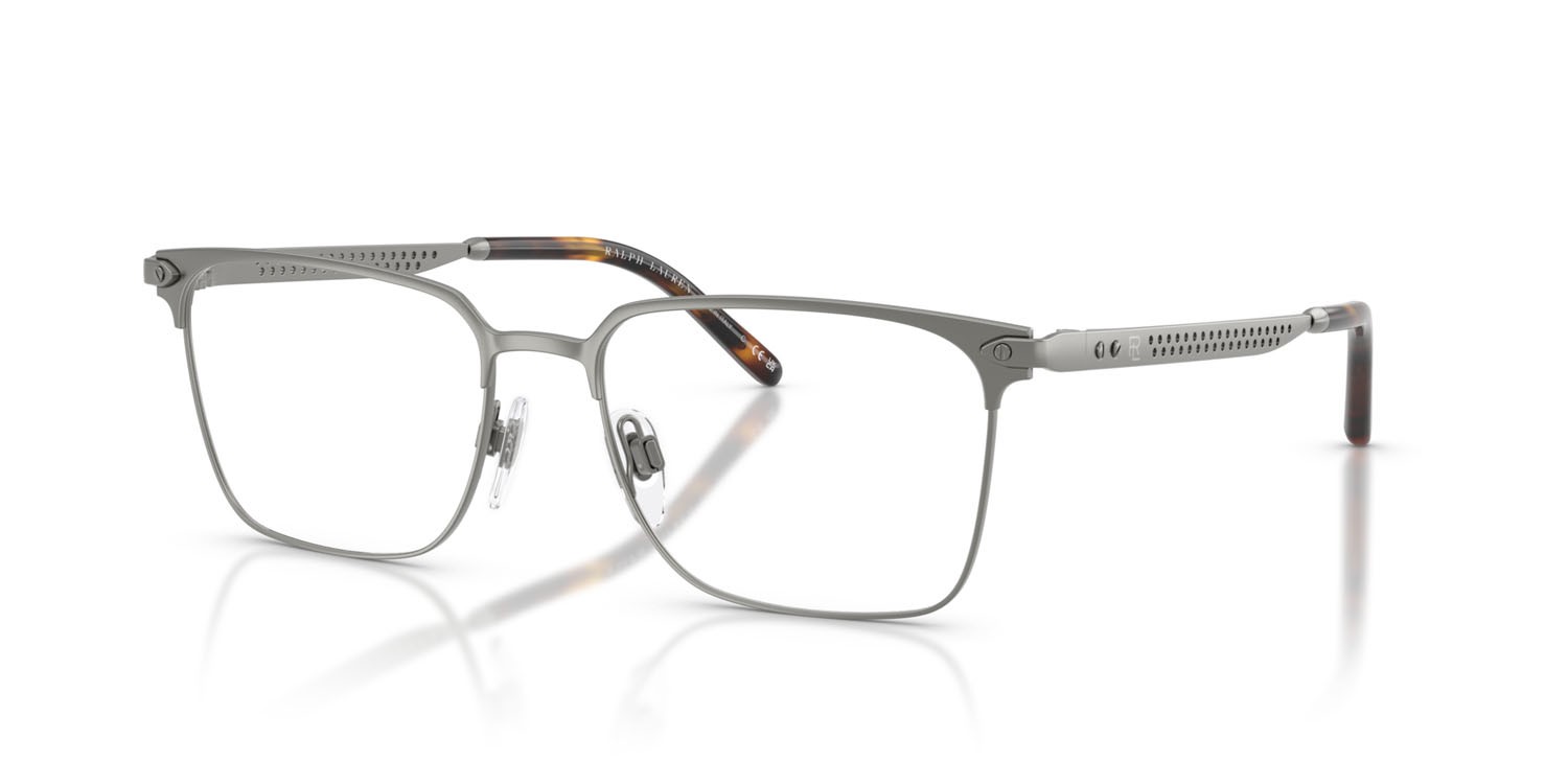 Occhiali da vista Ralph Lauren RL 5133 (9479) colore gunmetal scuro semi-brillante forma quadrato lenti lente demo