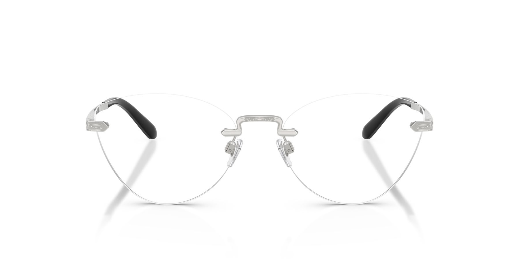 Occhiali da vista Ralph Lauren RL 5134 (9001) colore argento lucido forma cat eye lenti lente demo