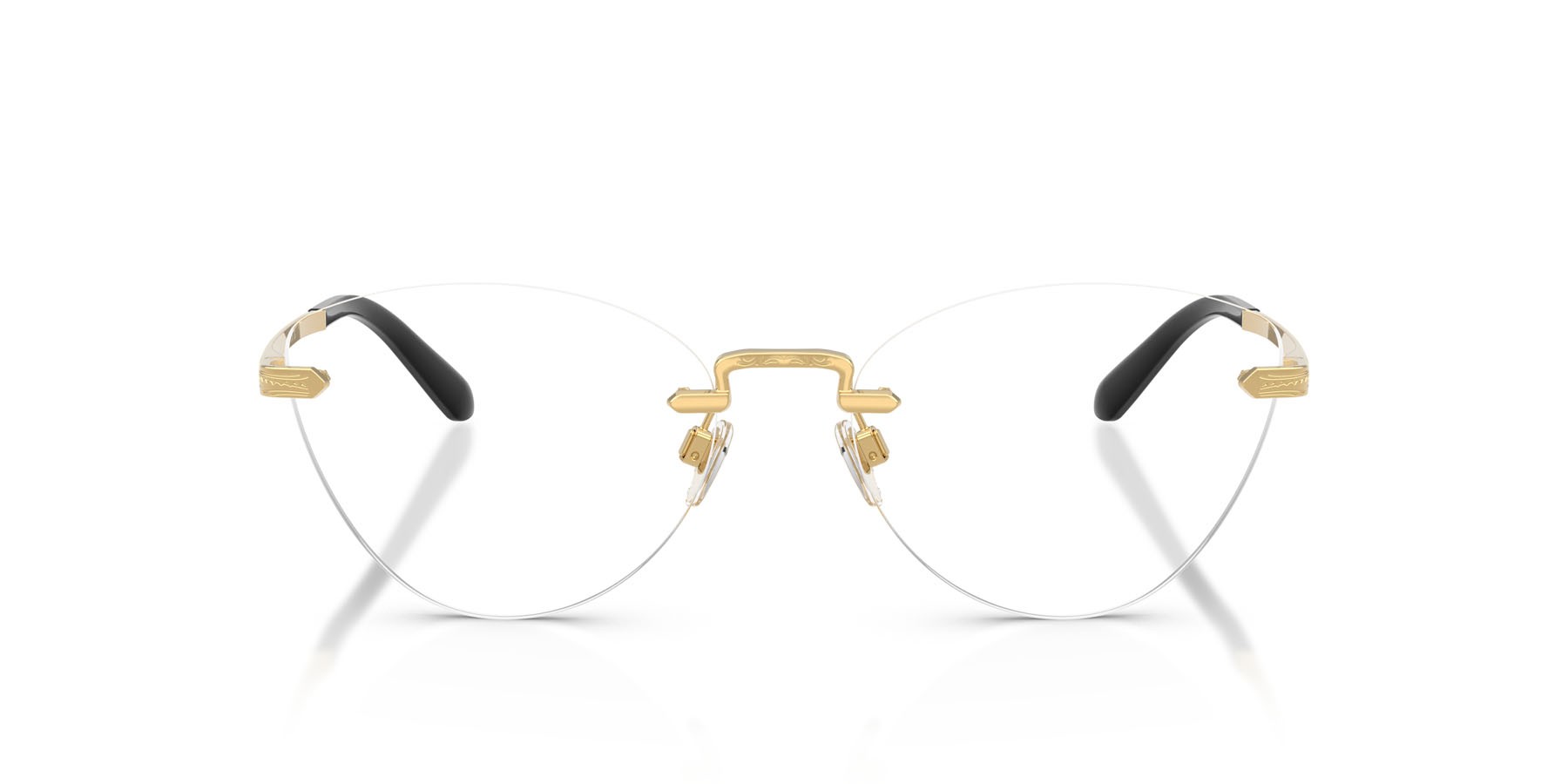 Occhiali da vista Ralph Lauren RL 5134 (9004) colore oro lucido forma cat eye lenti lente demo