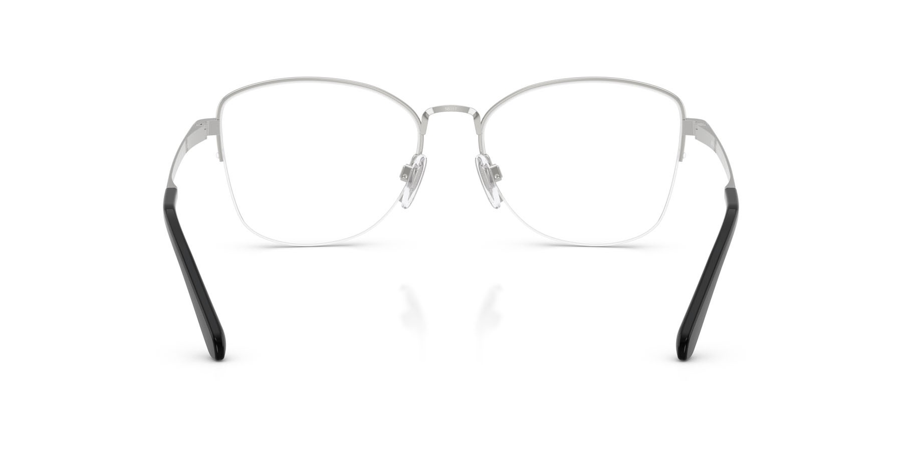 Occhiali da vista Ralph Lauren RL 5135 (9001) colore argento lucido forma cat eye lenti lente demo
