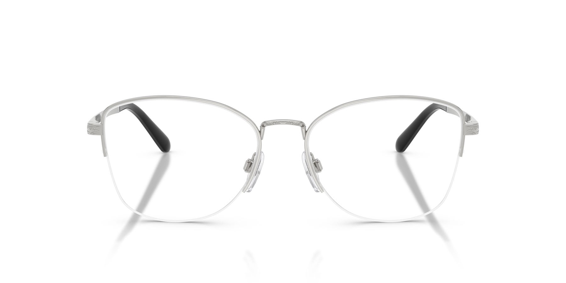 Occhiali da vista Ralph Lauren RL 5135 (9001) colore argento lucido forma cat eye lenti lente demo