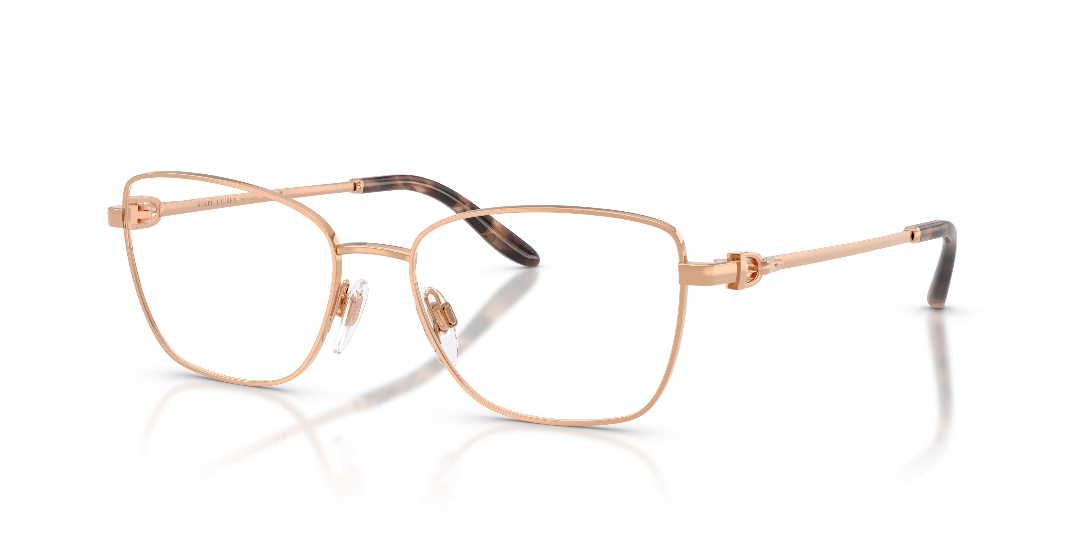 Occhiali da vista Ralph Lauren RL 5136 (9329) colore oro rose forma quadrato lenti lente demo