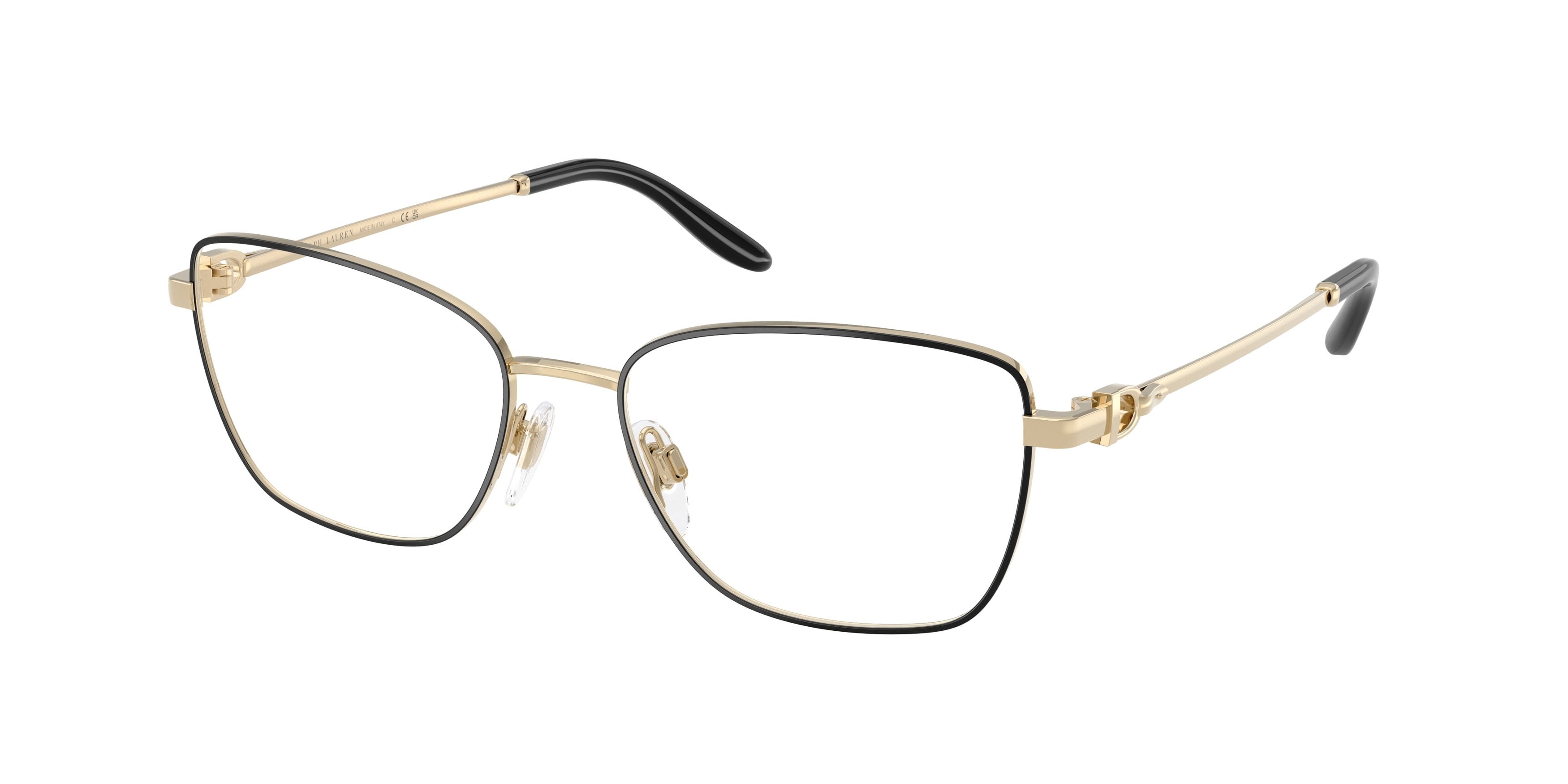 Occhiali da vista Ralph Lauren RL 5136 (9398) colore oro pallido forma quadrato lenti lente demo