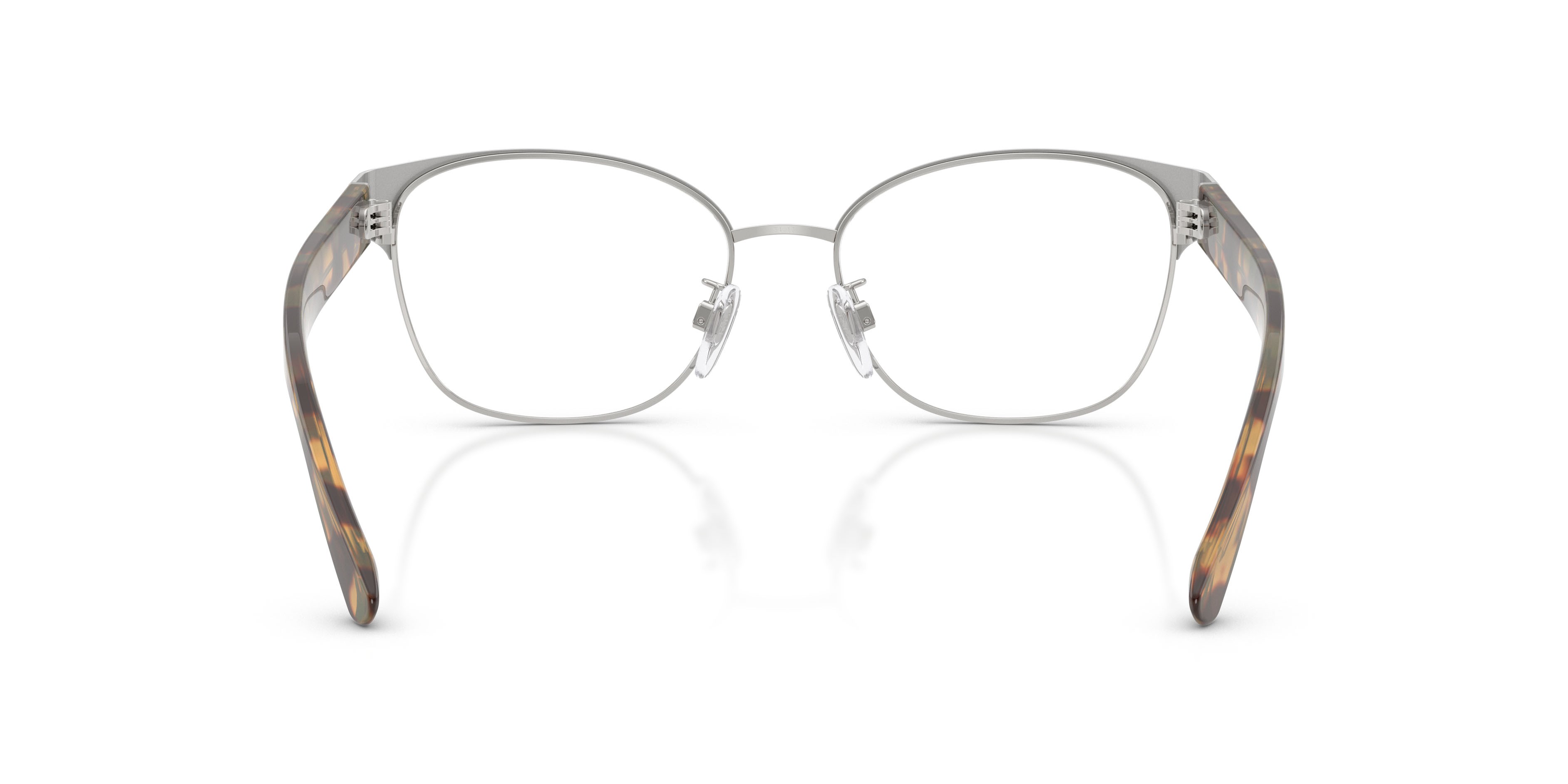 Occhiali da vista Ralph Lauren RL 5137 (9001) colore argento semi-brillante forma quadrato lenti lente demo