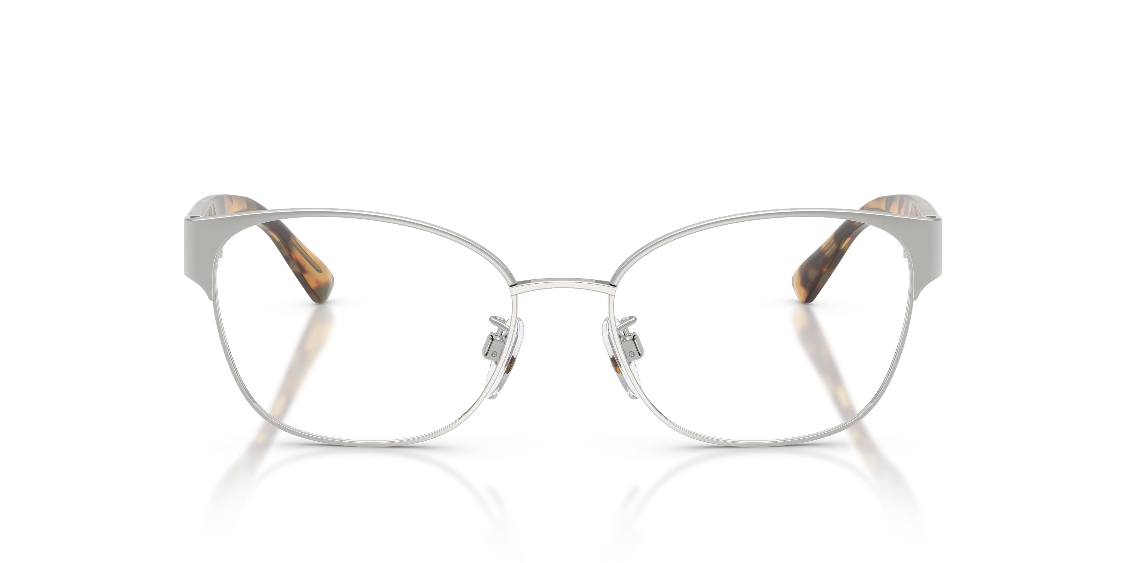 Occhiali da vista Ralph Lauren RL 5137 (9001) colore argento semi-brillante forma quadrato lenti lente demo