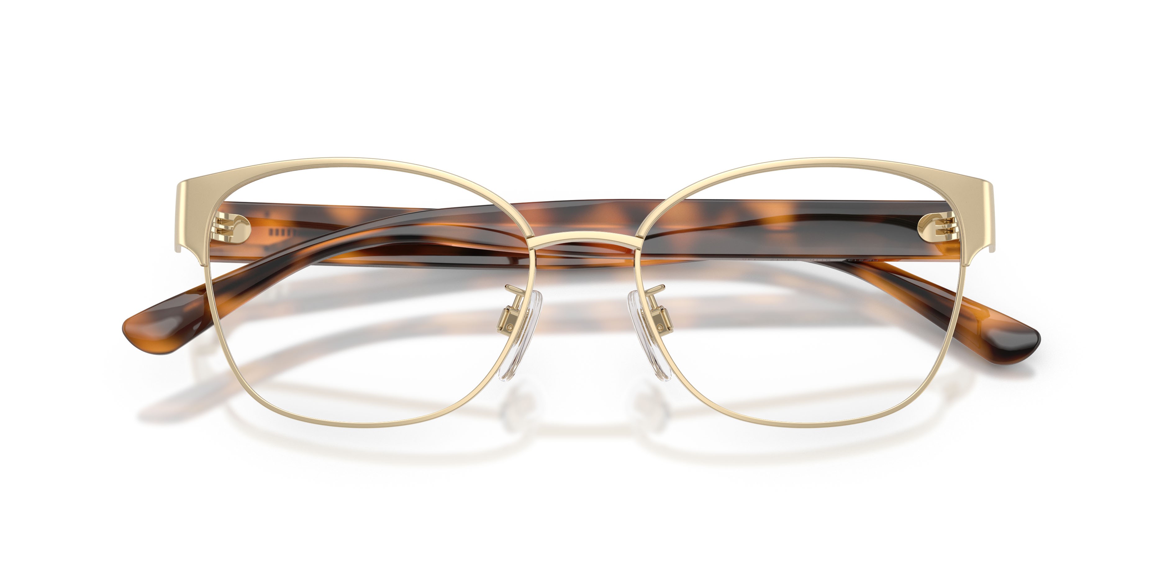 Occhiali da vista Ralph Lauren RL 5137 (9116) colore oro pallido forma quadrato lenti lente demo