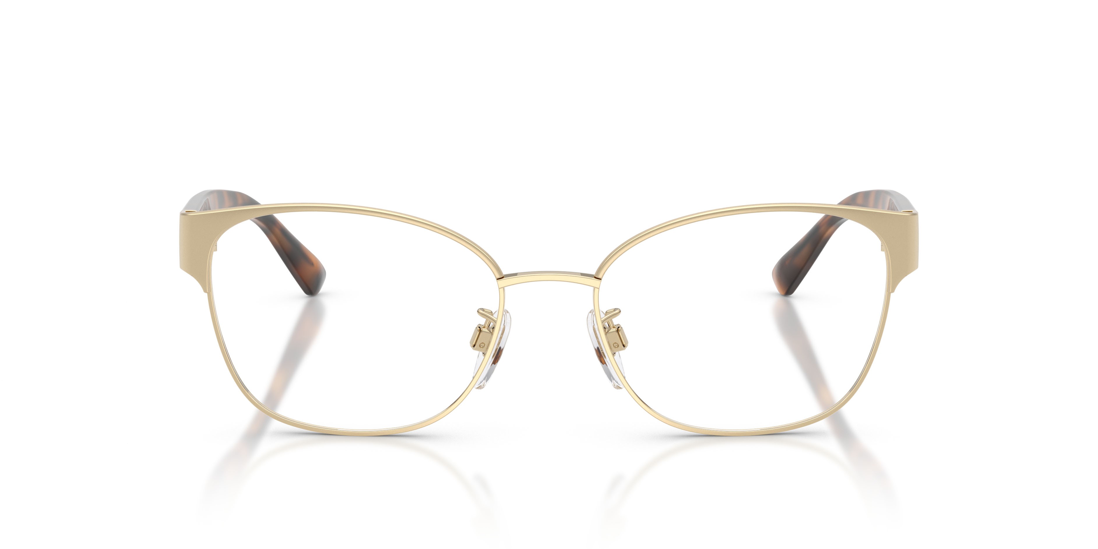 Occhiali da vista Ralph Lauren RL 5137 (9116) colore oro pallido forma quadrato lenti lente demo