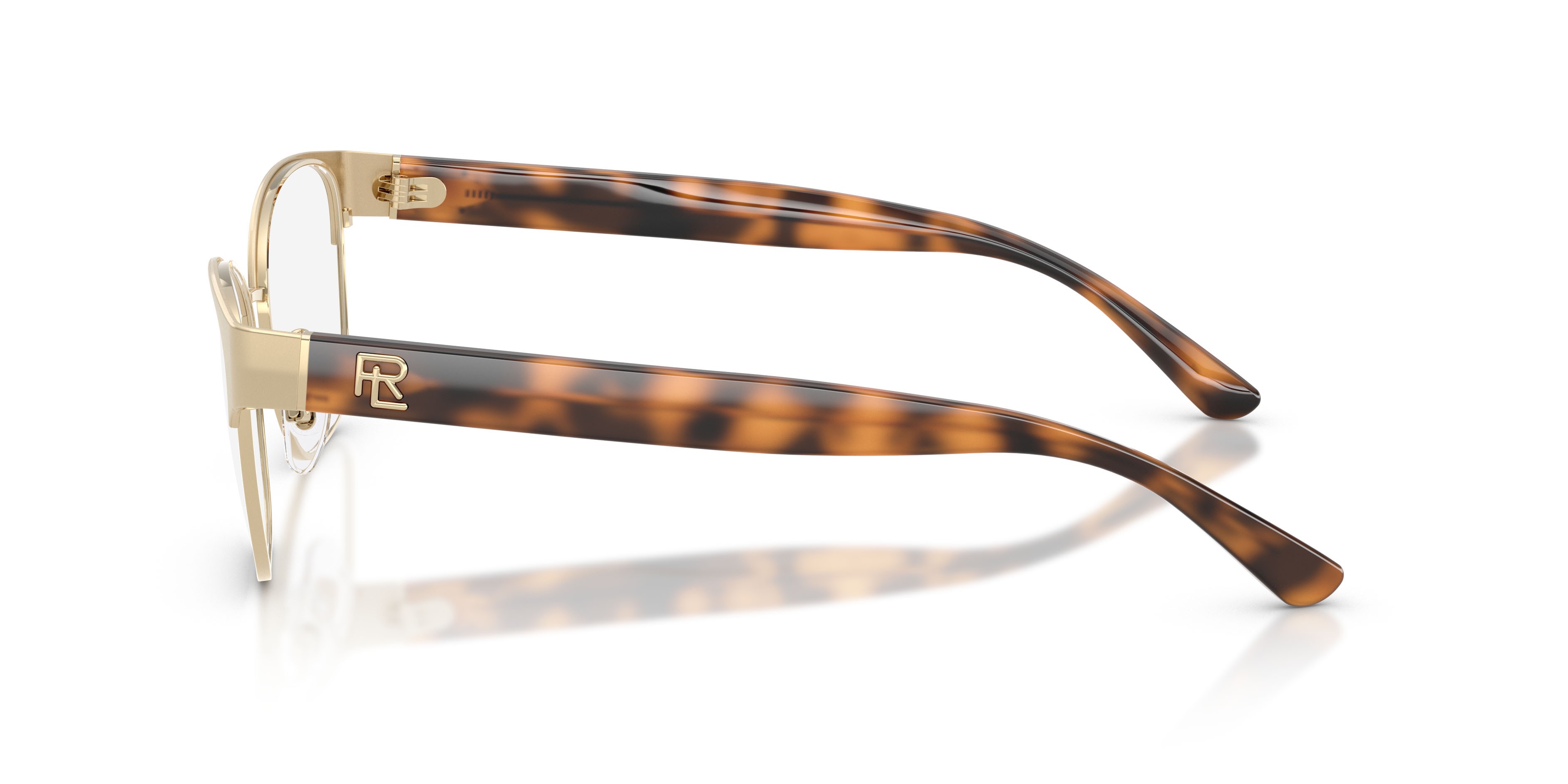 Occhiali da vista Ralph Lauren RL 5137 (9116) colore oro pallido forma quadrato lenti lente demo