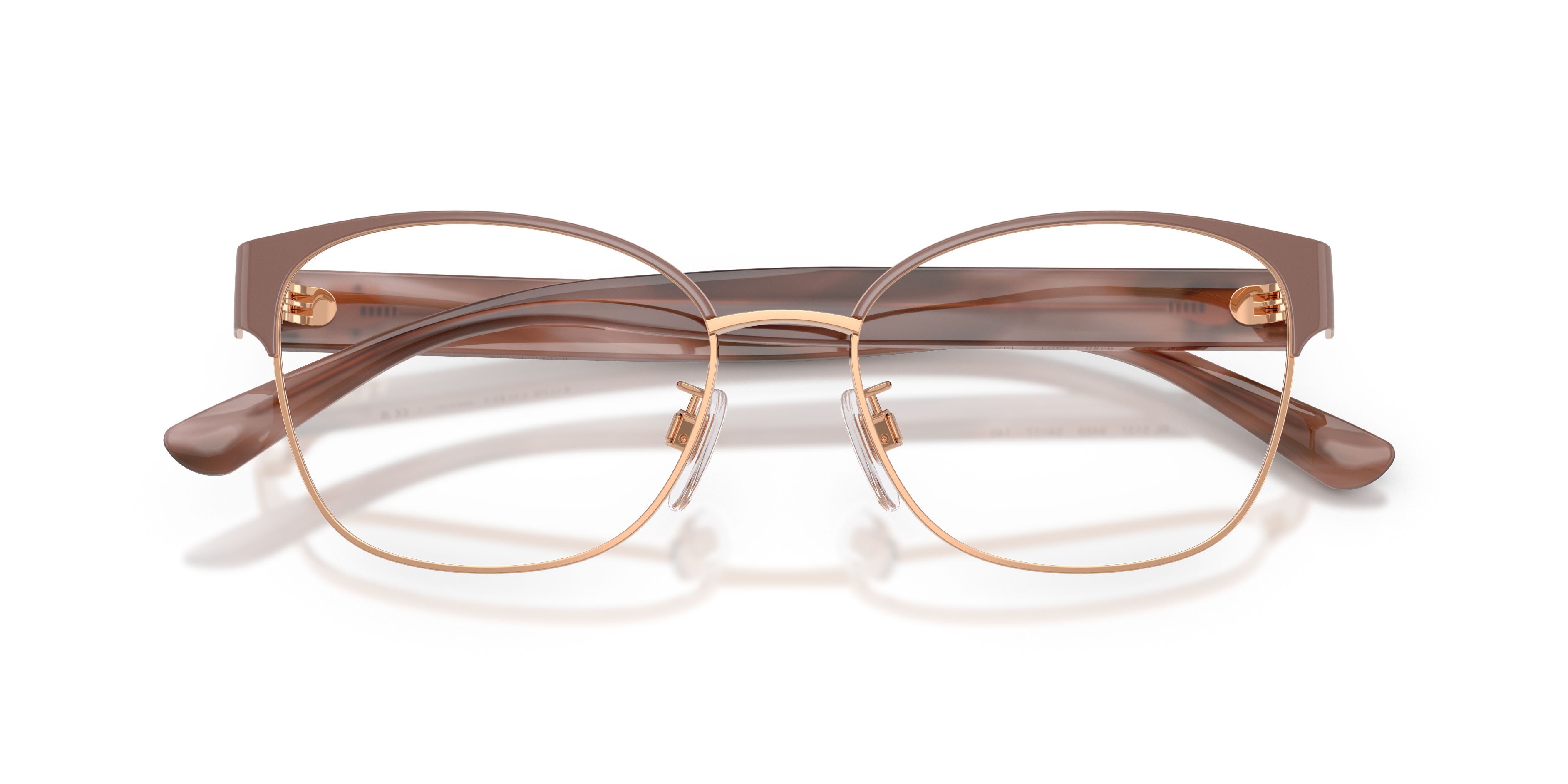 Occhiali da vista Ralph Lauren RL 5137 (9489) colore oro rose forma quadrato lenti lente demo