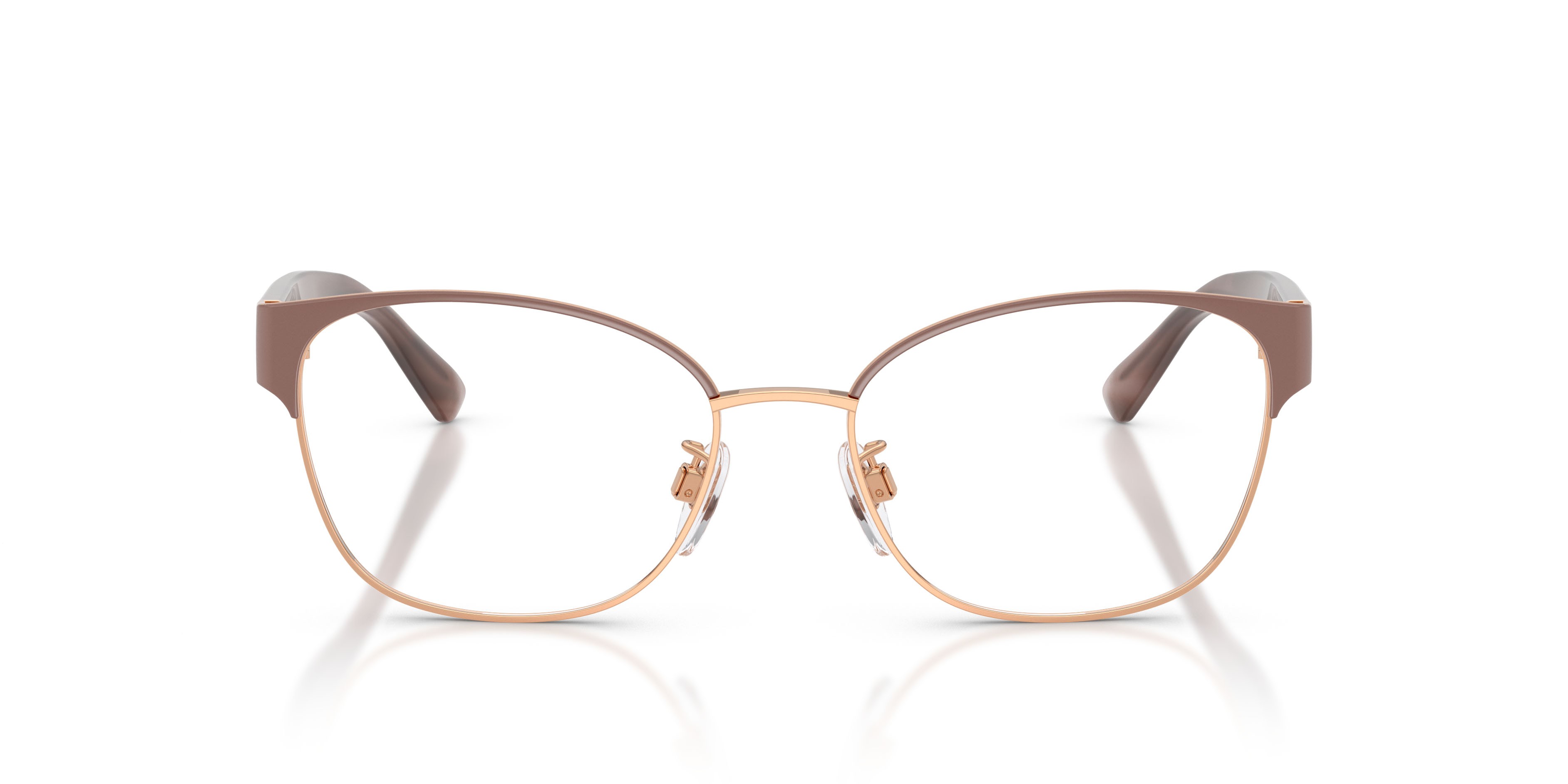 Occhiali da vista Ralph Lauren RL 5137 (9489) colore oro rose forma quadrato lenti lente demo
