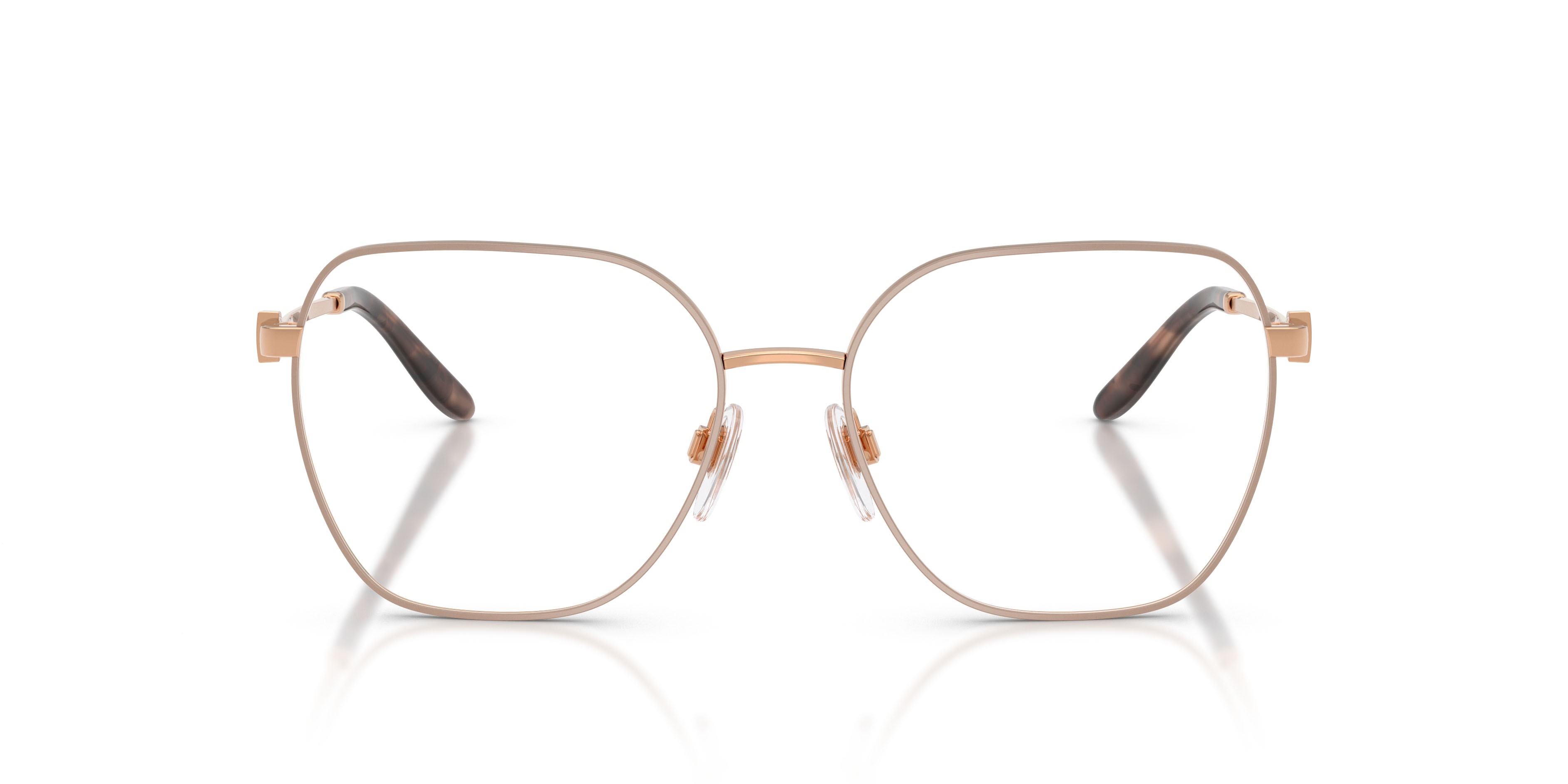 Occhiali da vista Ralph Lauren RL 5138 (9488) colore rosa cipria/oro rose forma quadrato lenti lente demo