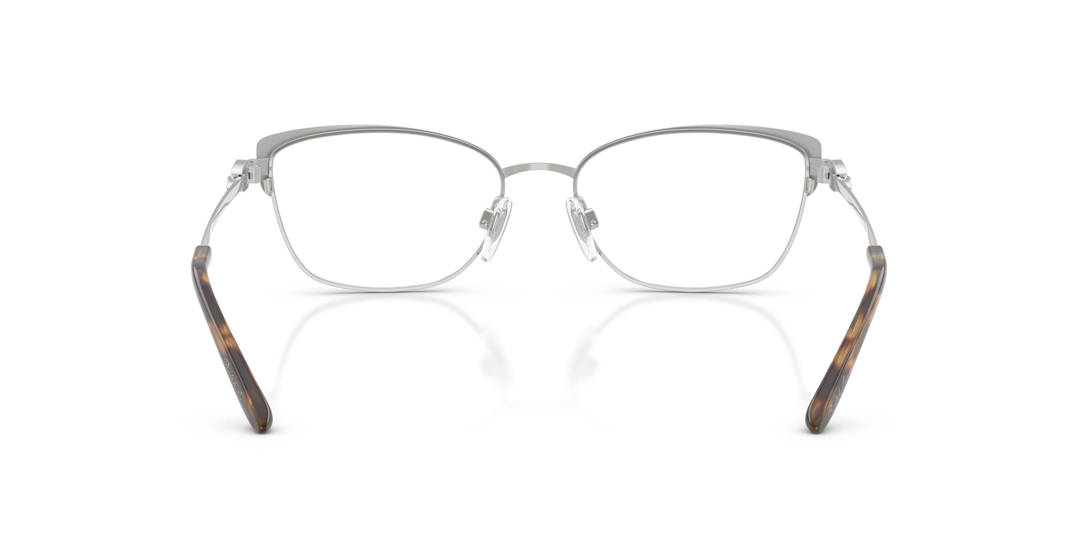 Occhiali da vista Ralph Lauren RL 5139 (9001) colore argento forma quadrato lenti lente demo