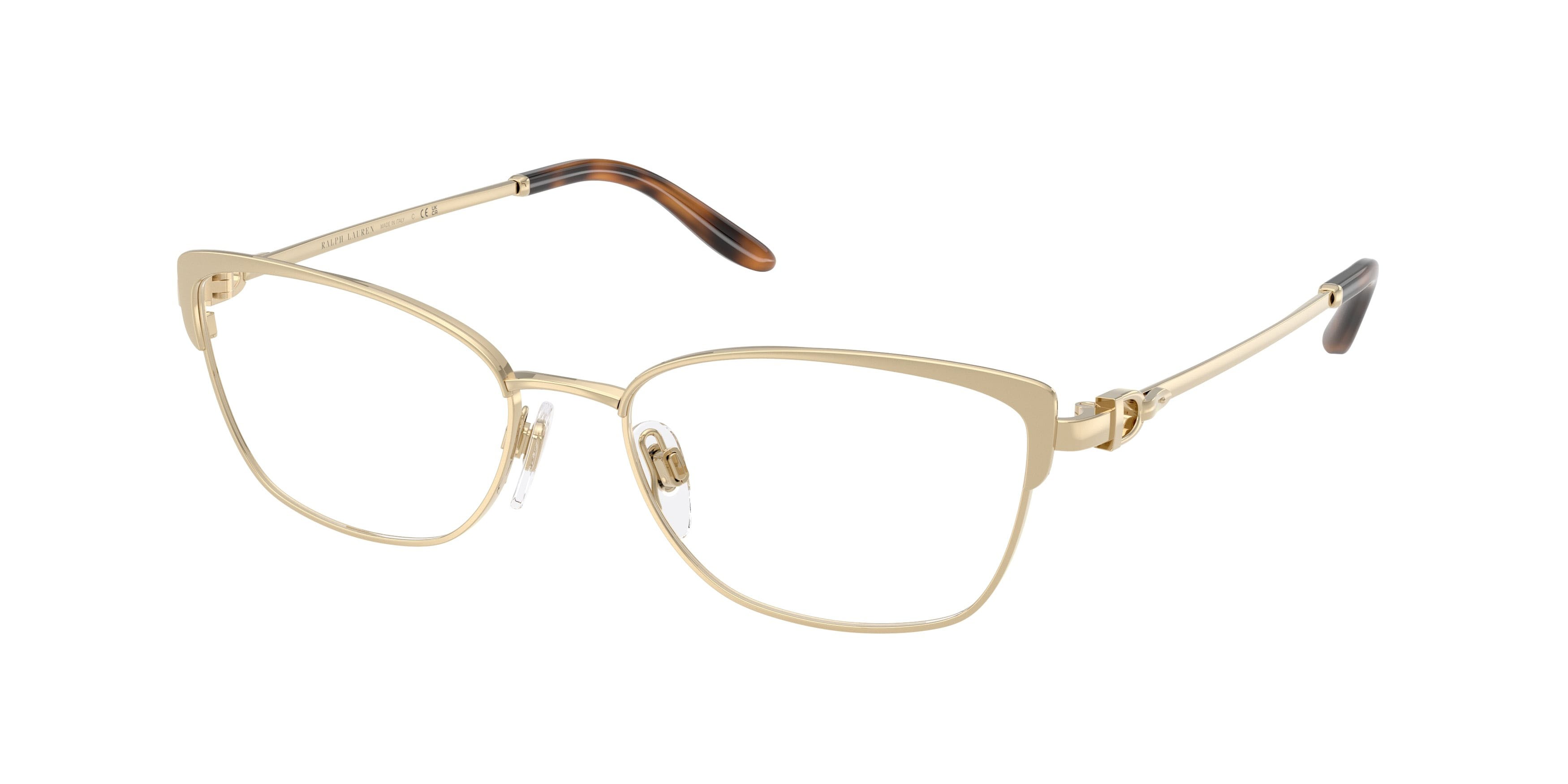 Occhiali da vista Ralph Lauren RL 5139 (9116) colore nero/oro pallido forma quadrato lenti lente demo