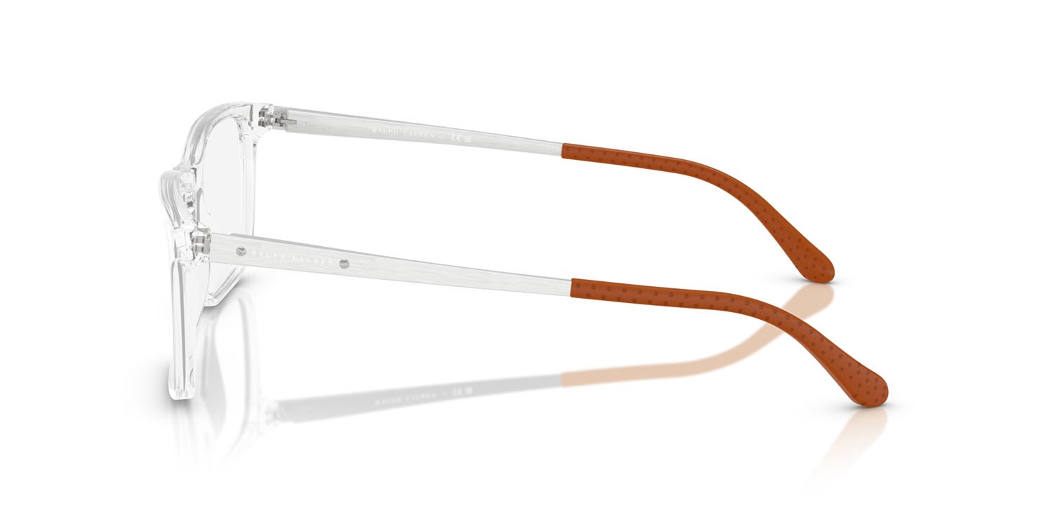Occhiali da vista Ralph Lauren RL 6133 (5002) colore trasparente forma rettangolare lenti lente demo