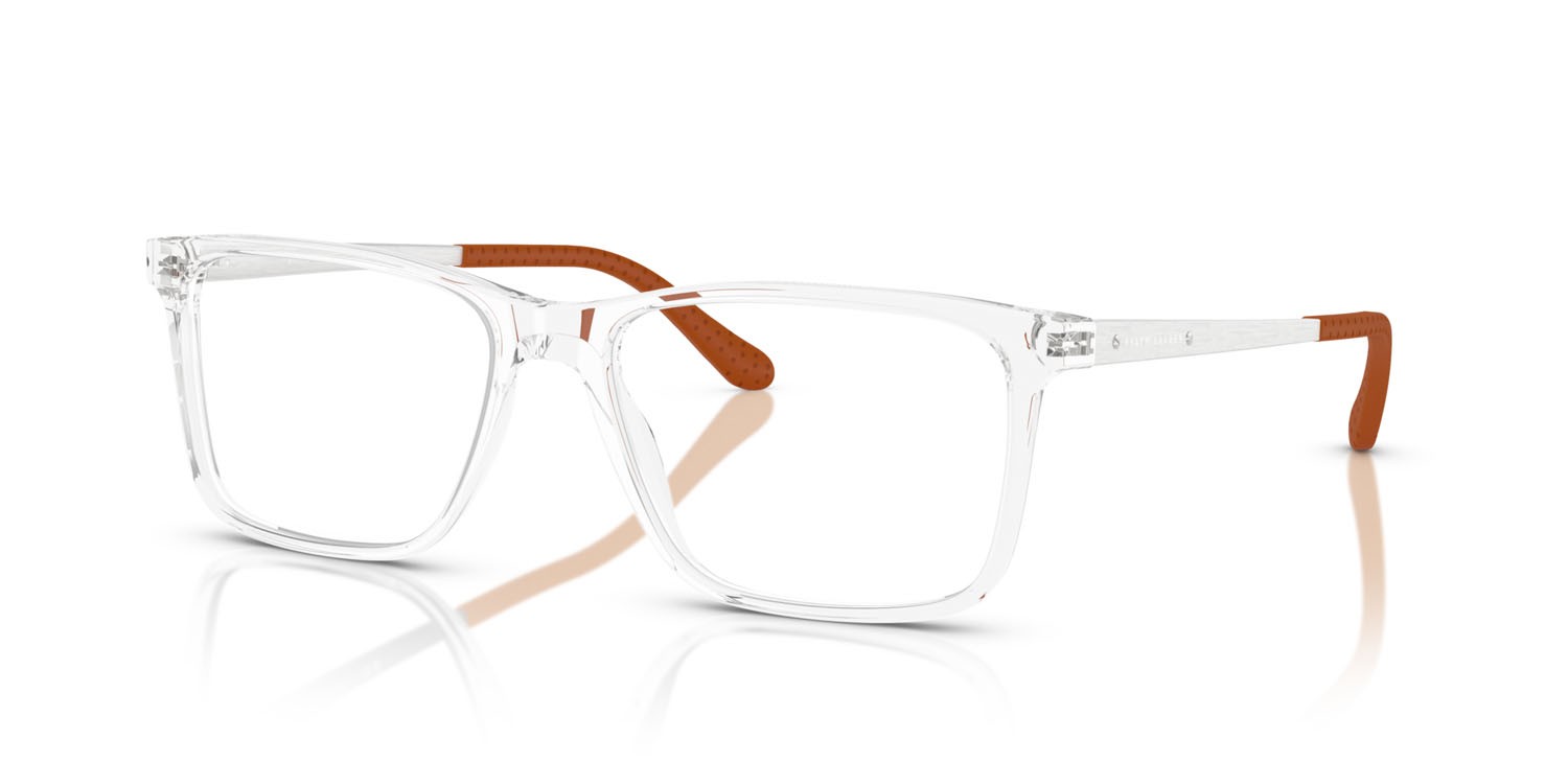 Occhiali da vista Ralph Lauren RL 6133 (5002) colore trasparente forma rettangolare lenti lente demo