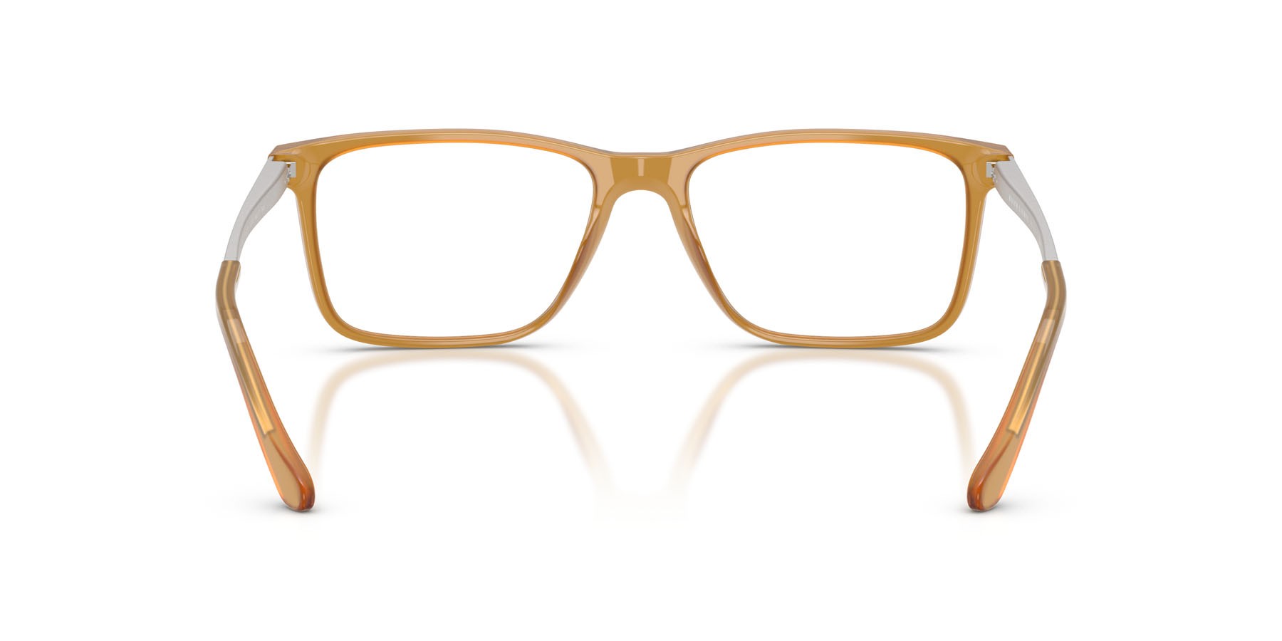 Occhiali da vista Ralph Lauren RL 6133 (5275) colore miele opalino forma rettangolare lenti lente demo