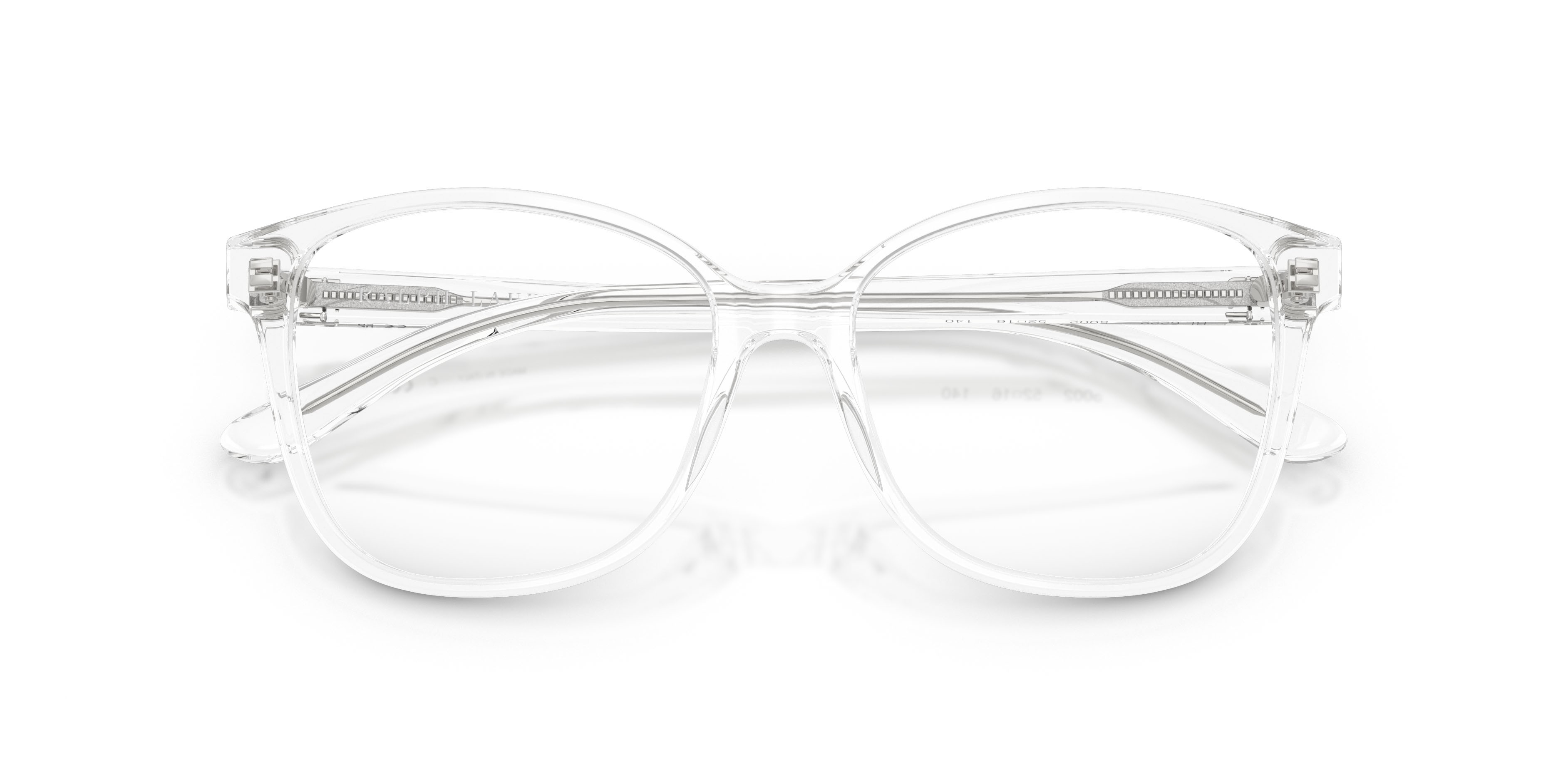 Occhiali da vista Ralph Lauren RL 6222 (5002) colore trasparente forma cat eye lenti lente demo