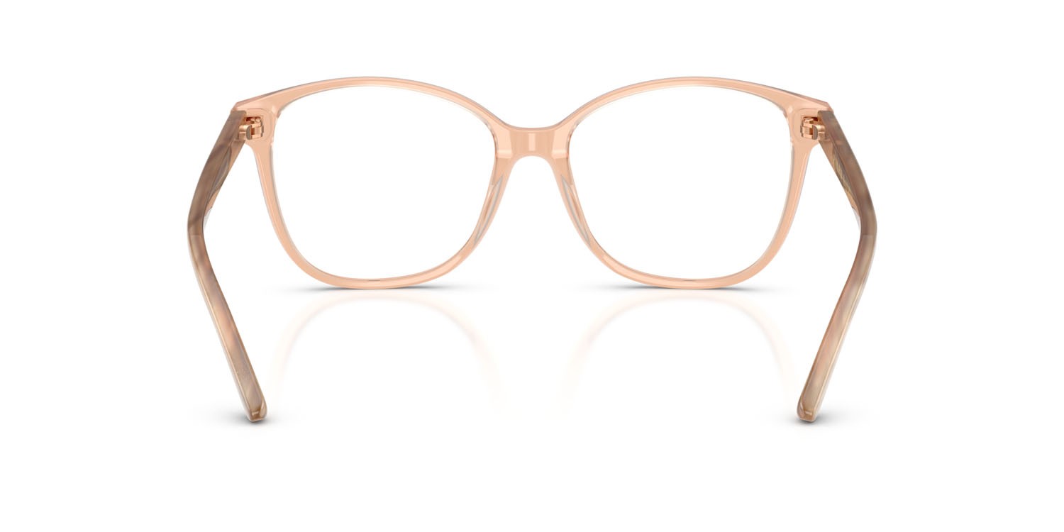 Eyeglasses Ralph Lauren RL 6222 (6110) color rosa trasparente shape cat eye lenses lente demo