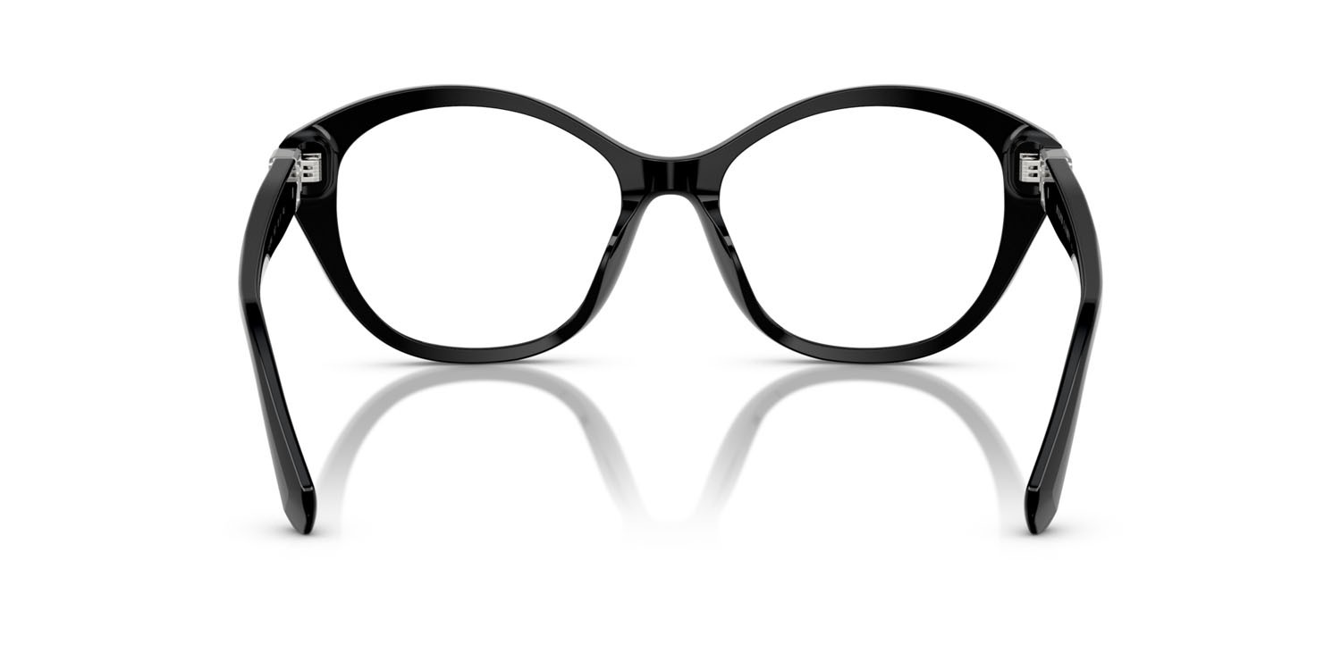 Eyeglasses Ralph Lauren RL 6246U (5001) color nero shape butterfly lenses lente demo