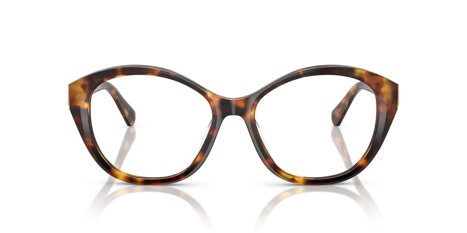 Eyeglasses Ralph Lauren RL 6246U (5134) color havana anticato shape butterfly lenses lente demo