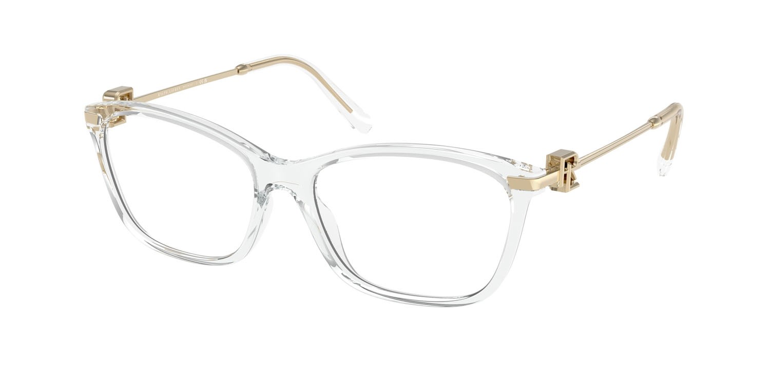 Occhiali da vista Ralph Lauren RL 6247U (5002) colore trasparente forma farfalla lenti lente demo