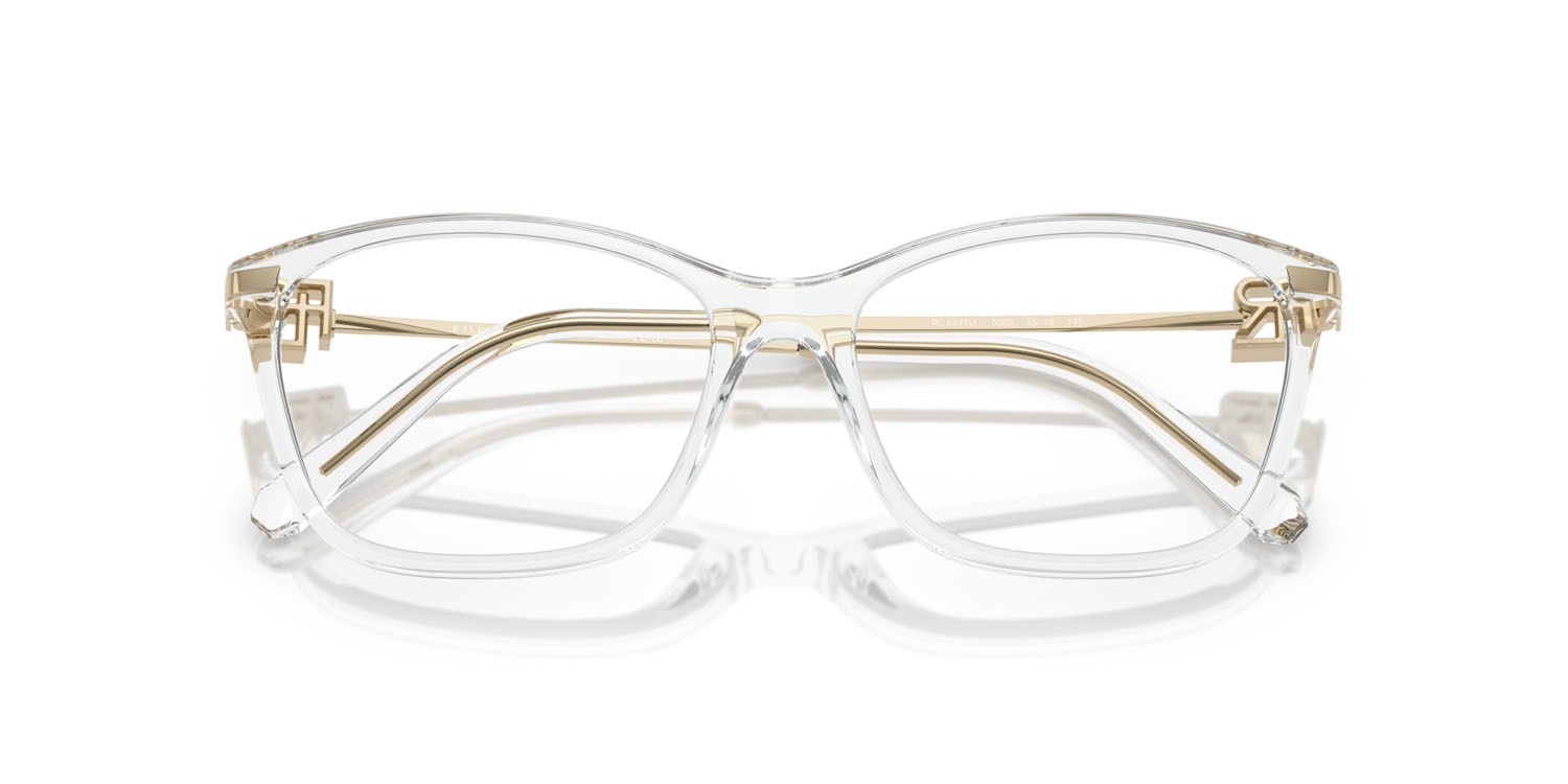 Occhiali da vista Ralph Lauren RL 6247U (5002) colore trasparente forma farfalla lenti lente demo