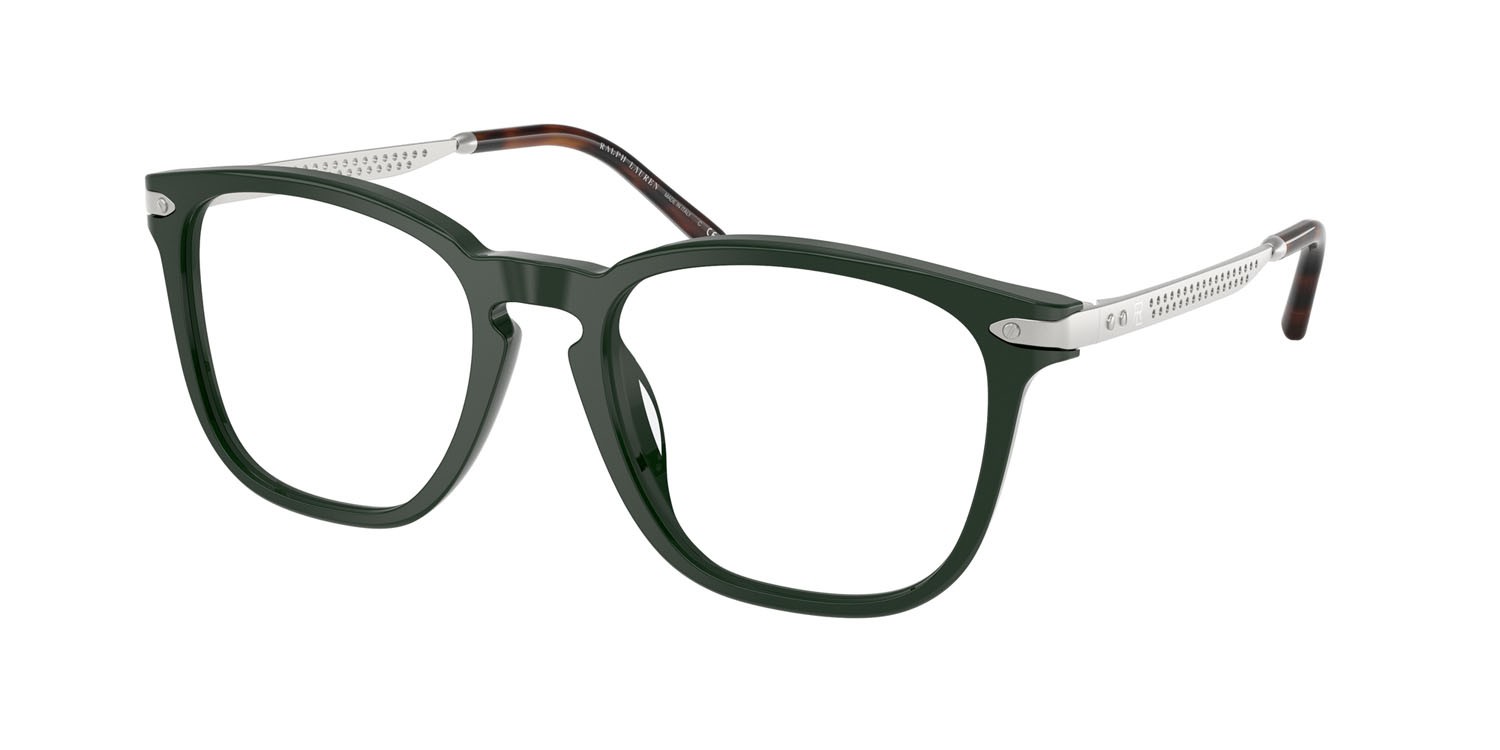 Eyeglasses Ralph Lauren RL 6248U (6140) color verde foresta shape square lenses lente demo
