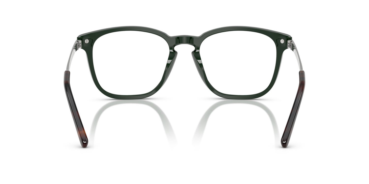 Eyeglasses Ralph Lauren RL 6248U (6140) color verde foresta shape square lenses lente demo