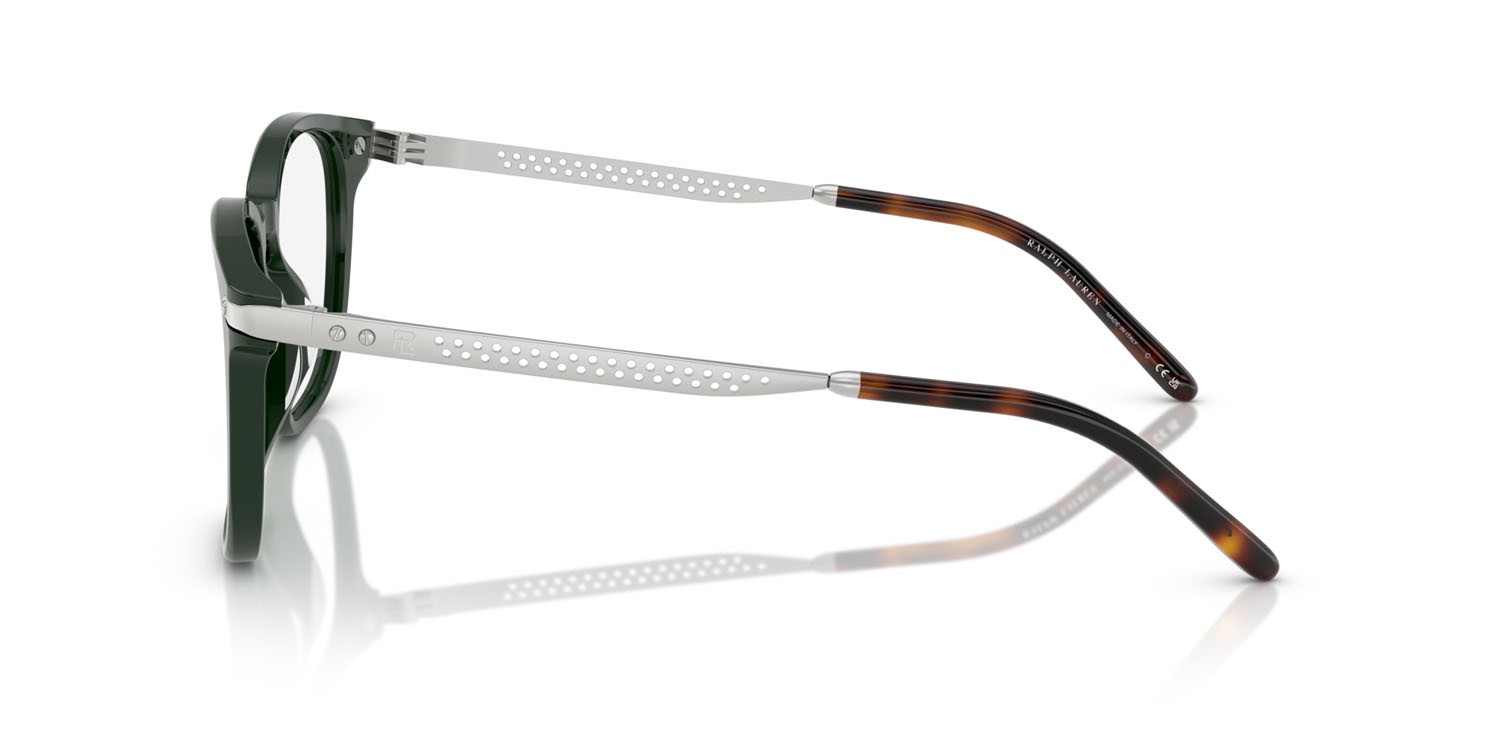 Eyeglasses Ralph Lauren RL 6248U (6140) color verde foresta shape square lenses lente demo