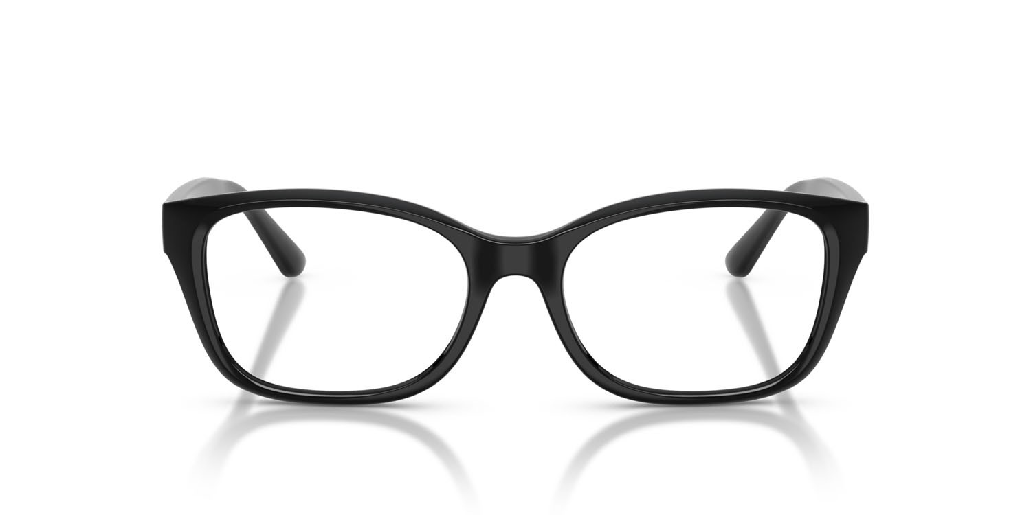 Eyeglasses Ralph Lauren RL 6252U (5001) color nero shape rectangle lenses lente demo