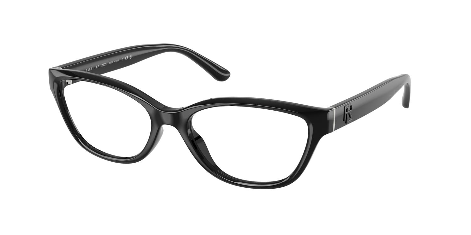 Eyeglasses Ralph Lauren RL 6254U (5001) color nero shape square lenses lente demo