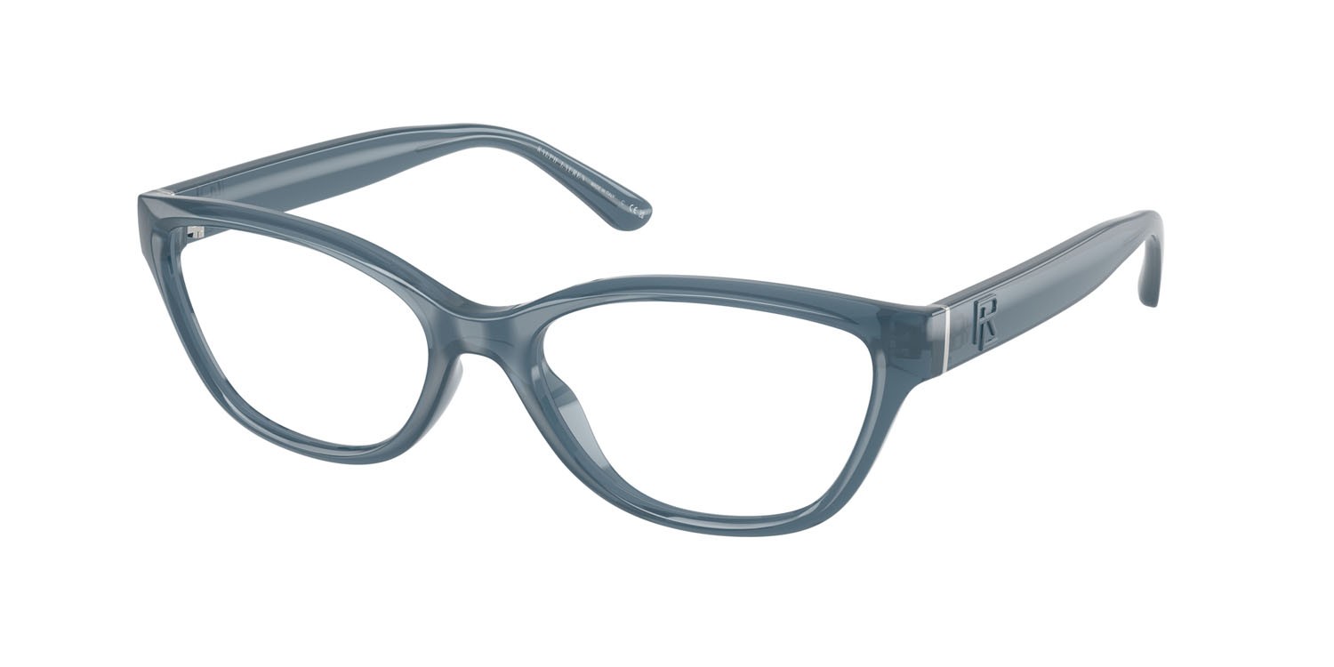 Eyeglasses Ralph Lauren RL 6254U (6247) color blu opale shape square lenses lente demo