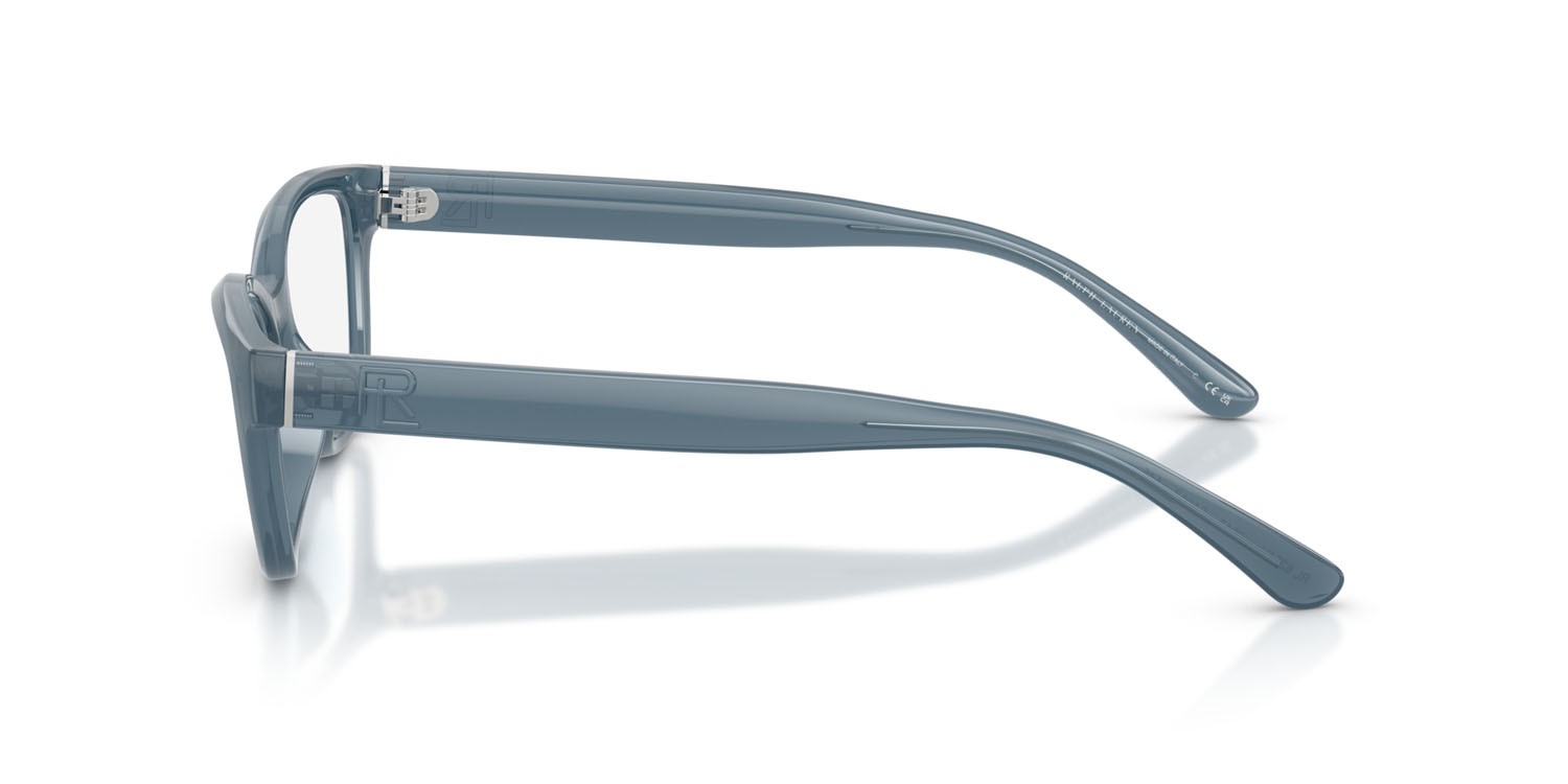 Eyeglasses Ralph Lauren RL 6254U (6247) color blu opale shape square lenses lente demo