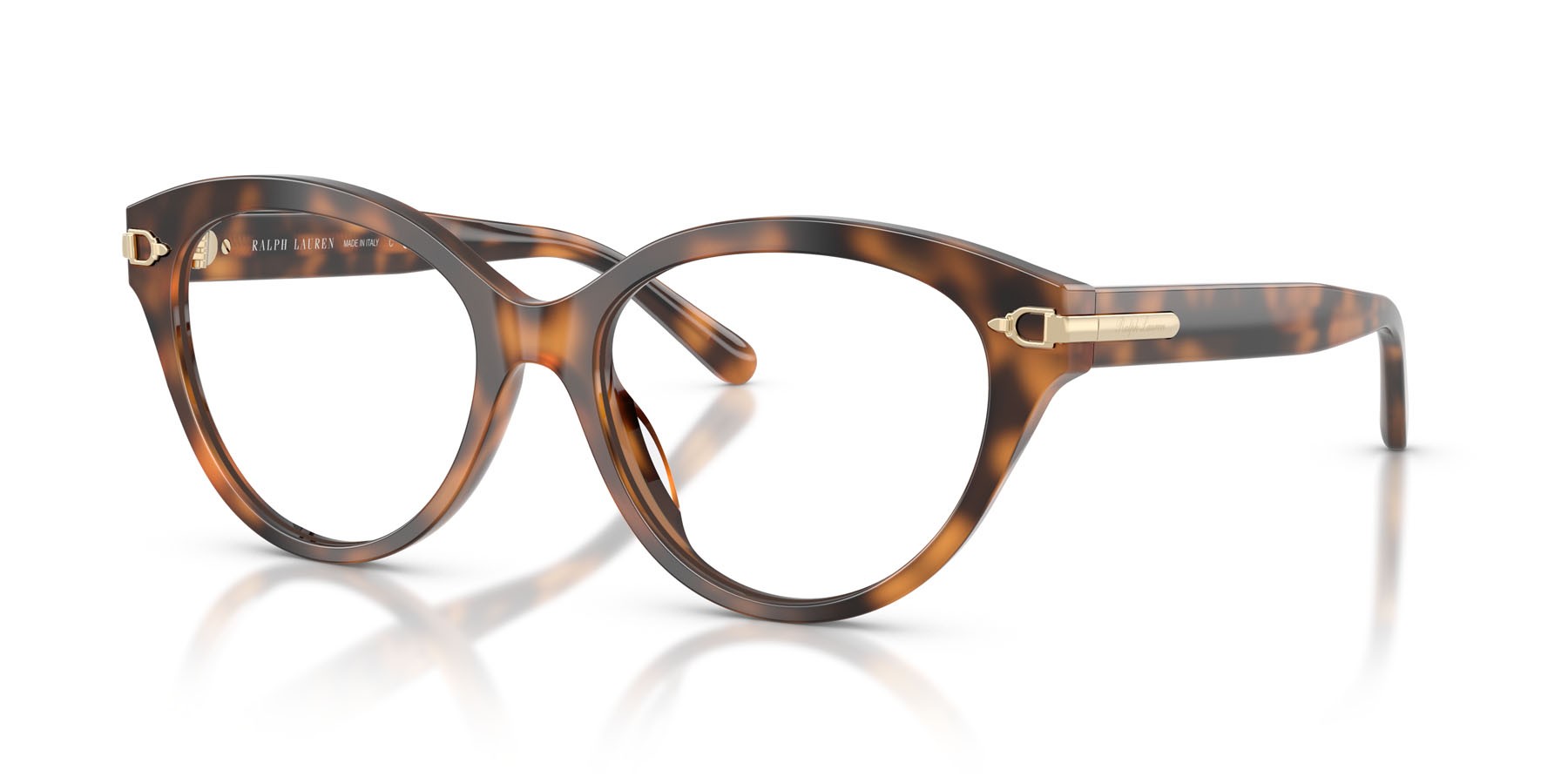 Eyeglasses Ralph Lauren RL 6256U (6089) color havana shape rectangle lenses lente demo