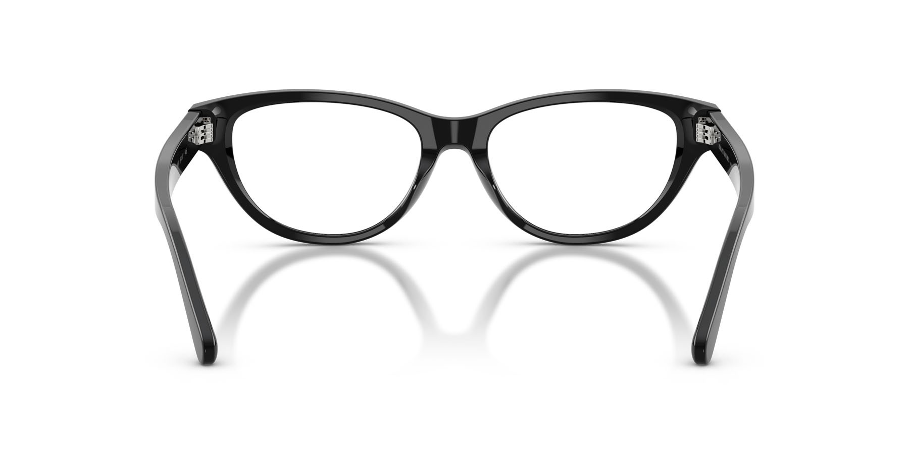 Eyeglasses Ralph Lauren RL 6257U (5001) color nero lucido shape rectangle lenses lente demo