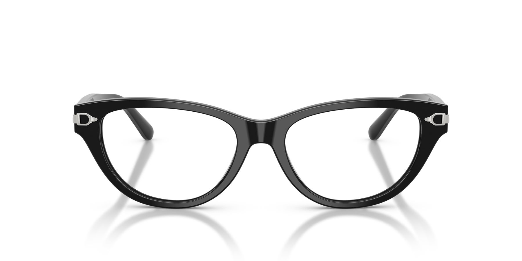 Eyeglasses Ralph Lauren RL 6257U (5001) color nero lucido shape rectangle lenses lente demo