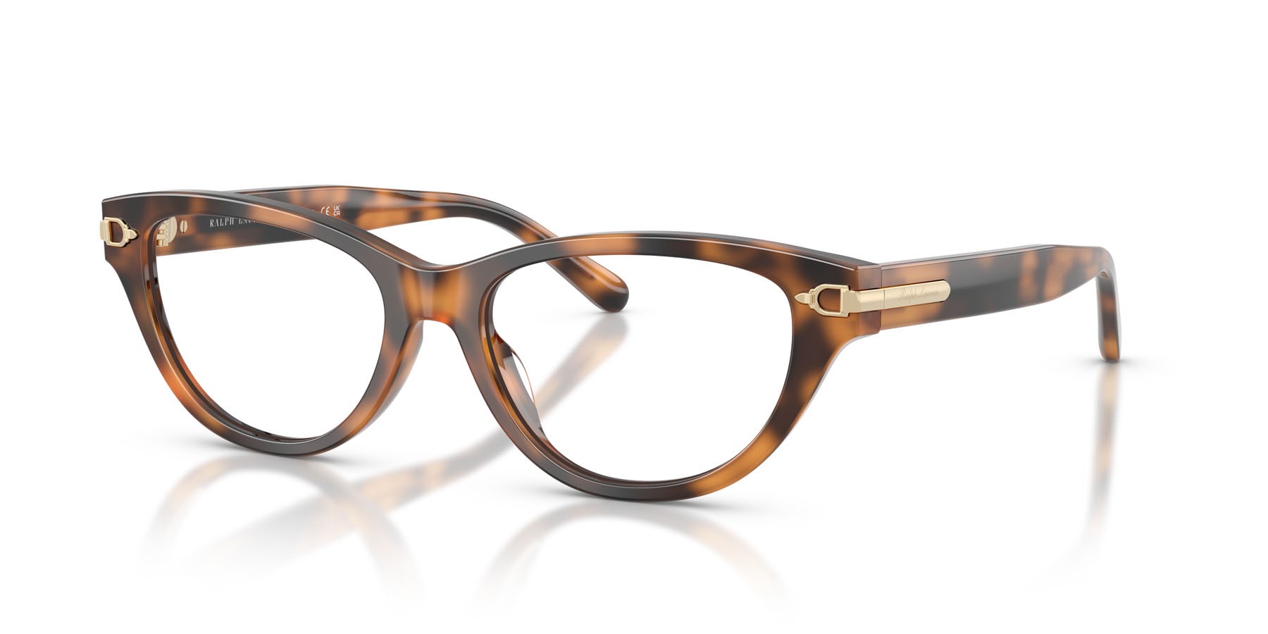 Eyeglasses Ralph Lauren RL 6257U (6089) color havana shape rectangle lenses lente demo