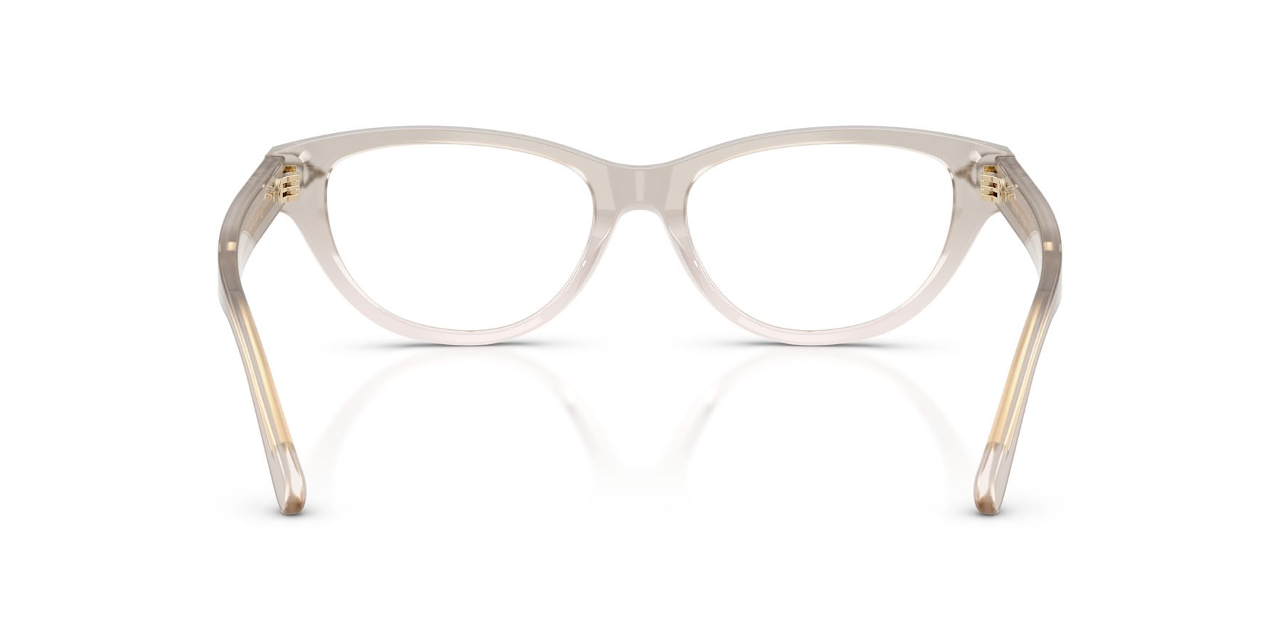 Eyeglasses Ralph Lauren RL 6257U (6112) color transparent grey/pink shape rectangle lenses lente demo