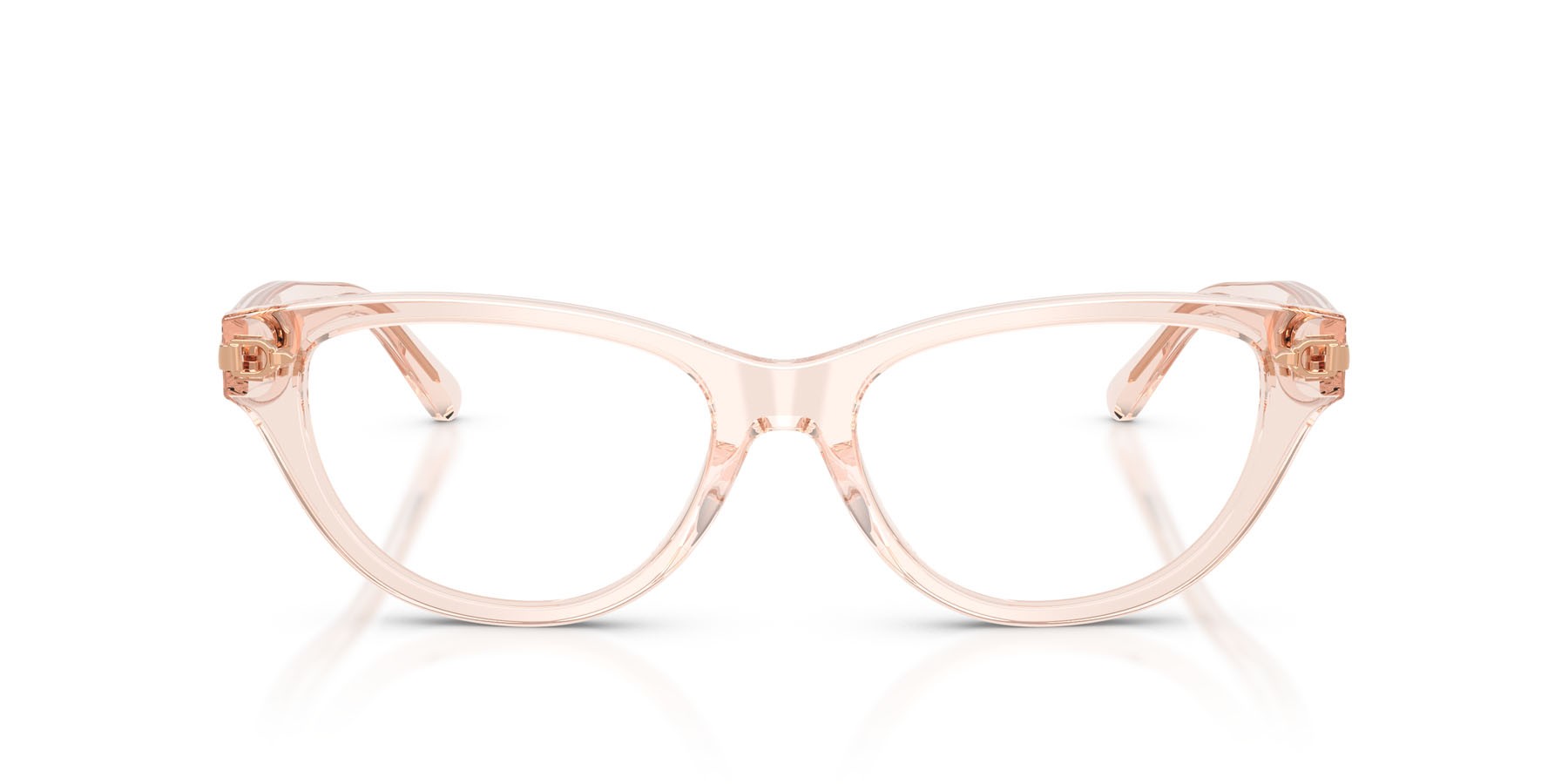 Eyeglasses Ralph Lauren RL 6257U (6305) color rosa trasparente shape rectangle lenses lente demo