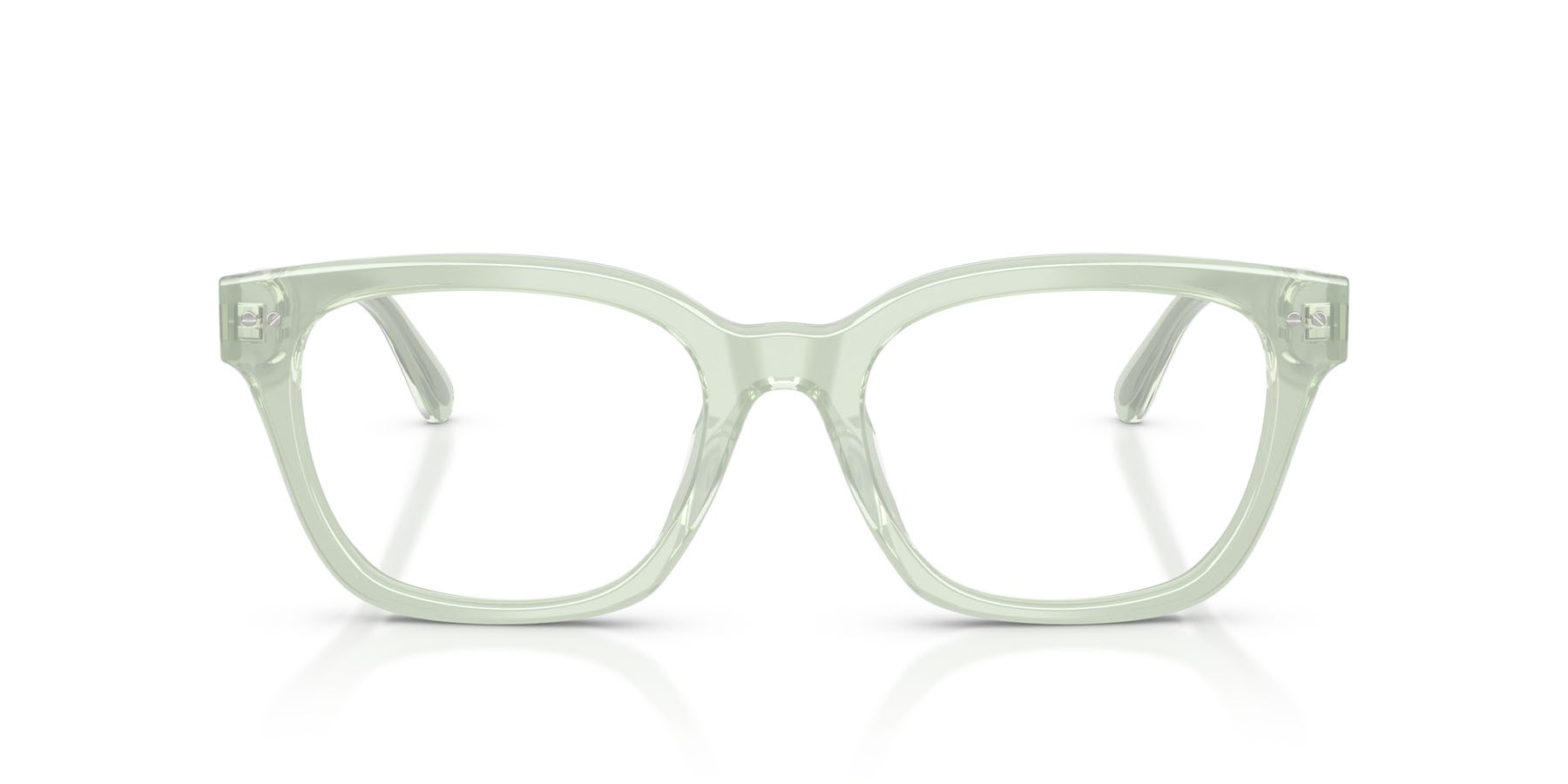 Eyeglasses Ralph Lauren RL 6258U (6308) color verde trasparente shape rectangle lenses lente demo