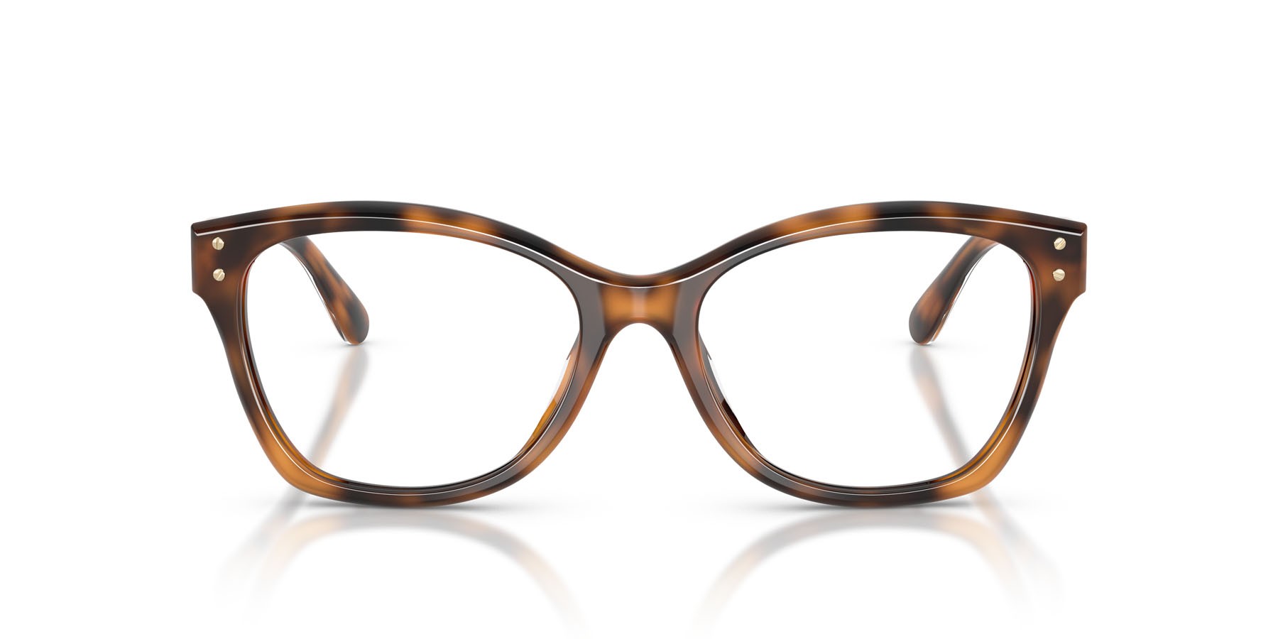 Occhiali da vista Ralph Lauren RL 6259U (6089) colore havana forma cat eye lenti lente demo