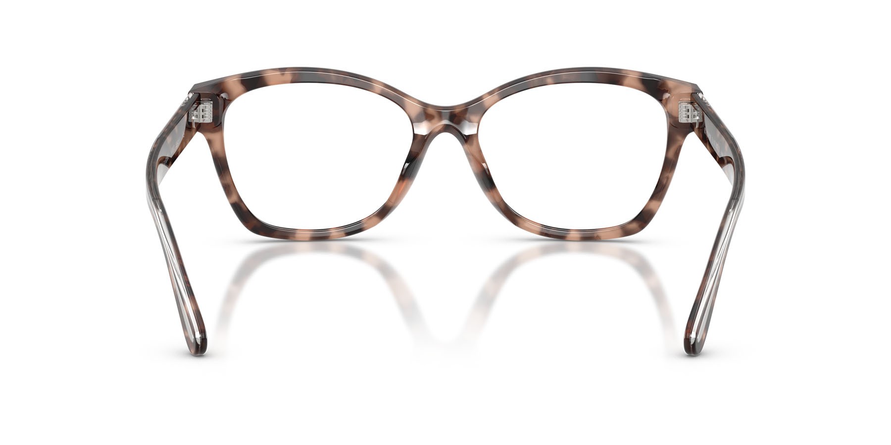 Eyeglasses Ralph Lauren RL 6259U (6307) color havana brown pink shape cat eye lenses lente demo