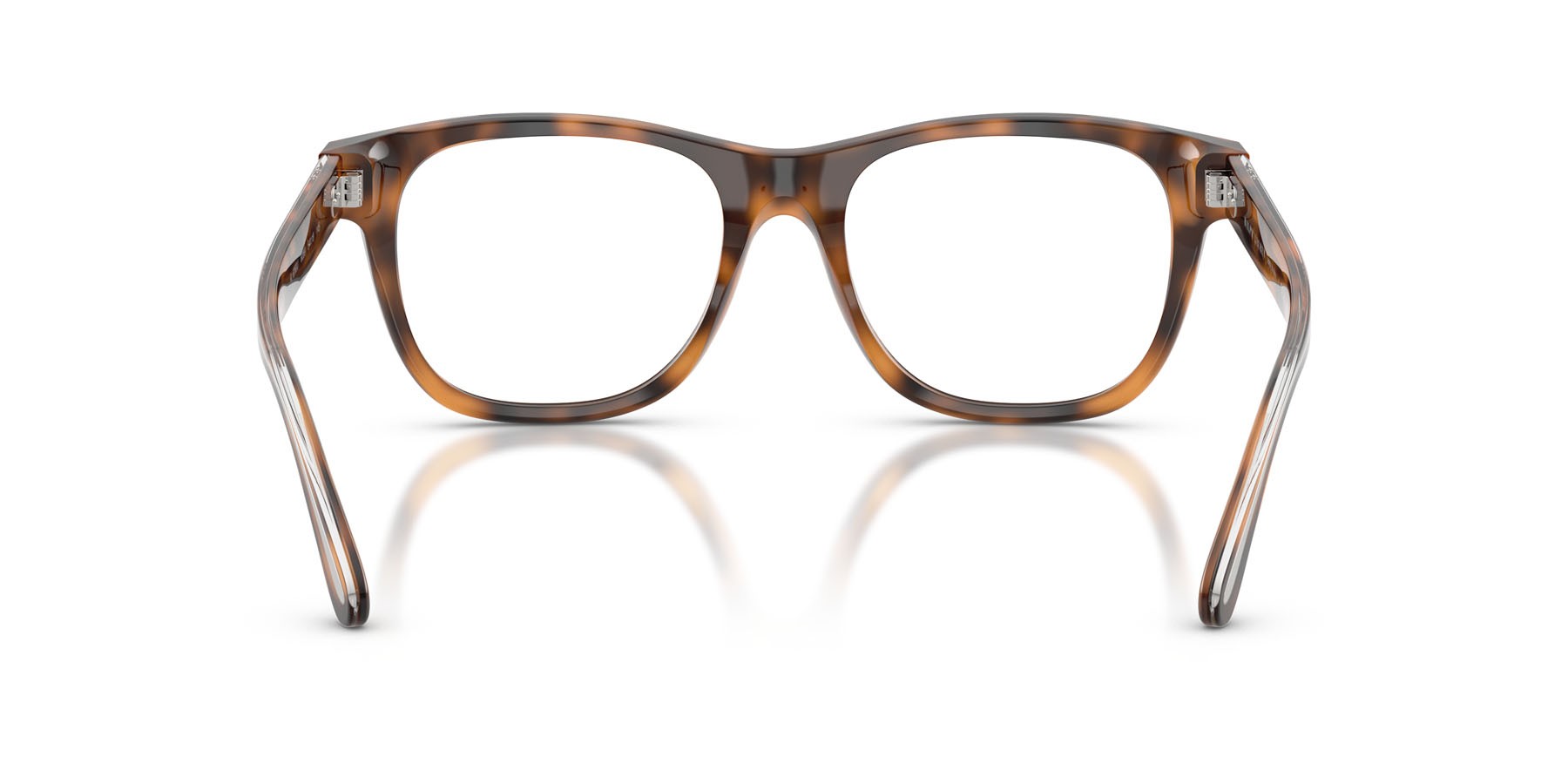Occhiali da vista Ralph Lauren RL 6260U (6089) colore havana lucido forma quadrato lenti lente demo
