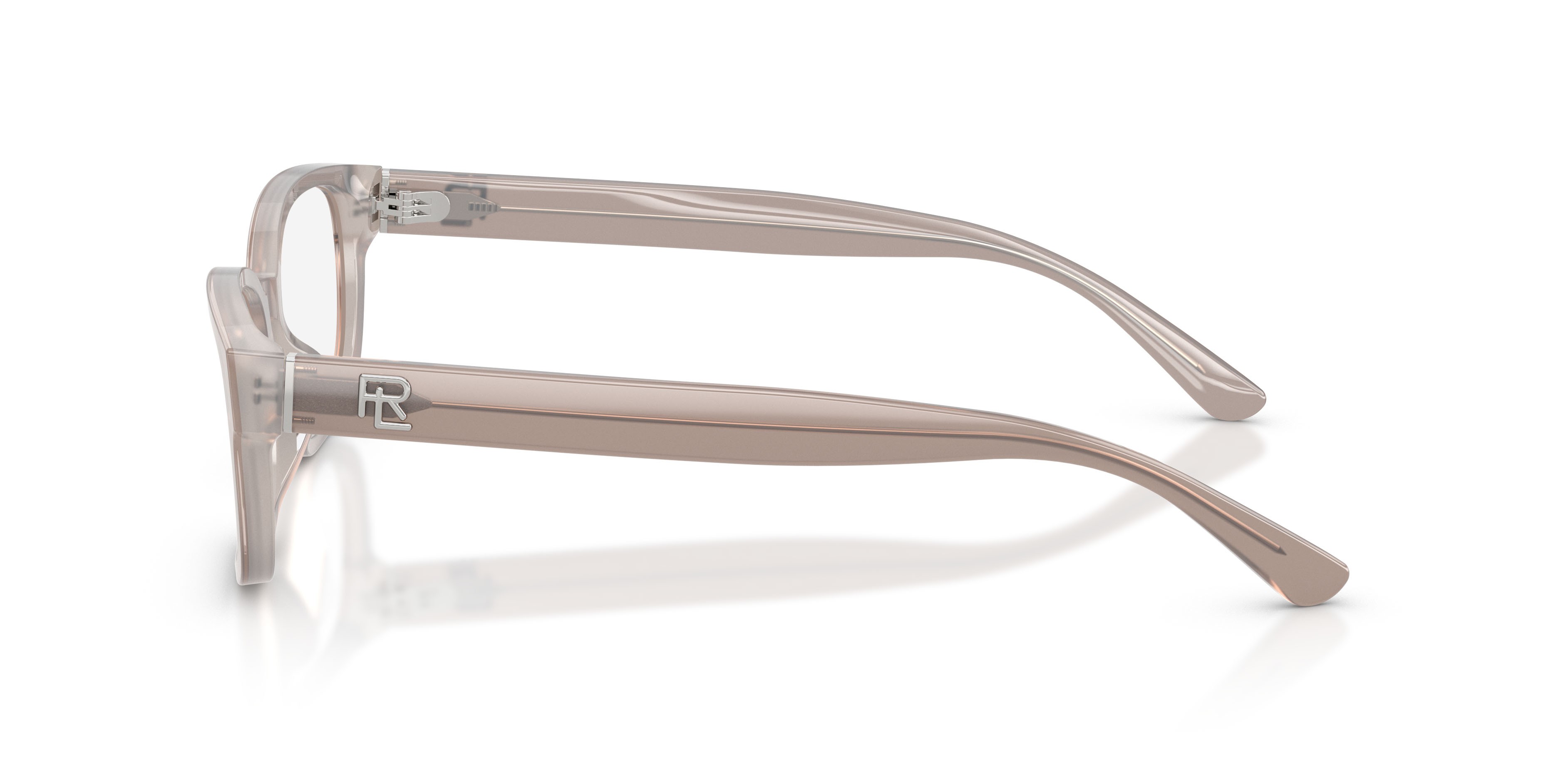 Eyeglasses Ralph Lauren RL 6261U (6349) color marrone/grigio shape butterfly lenses lente demo
