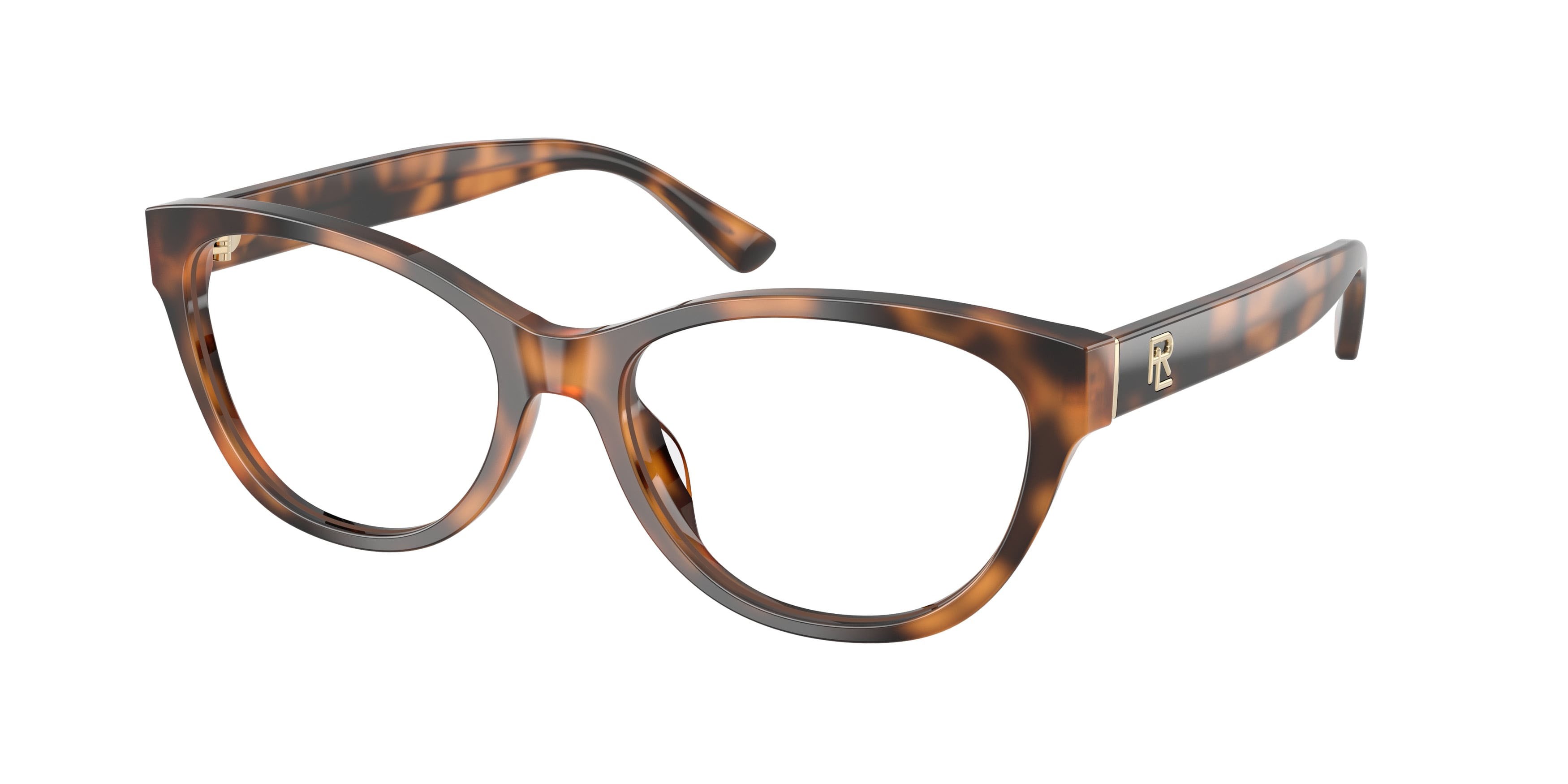 Occhiali da vista Ralph Lauren RL 6262U (6089) colore havana forma farfalla lenti lente demo