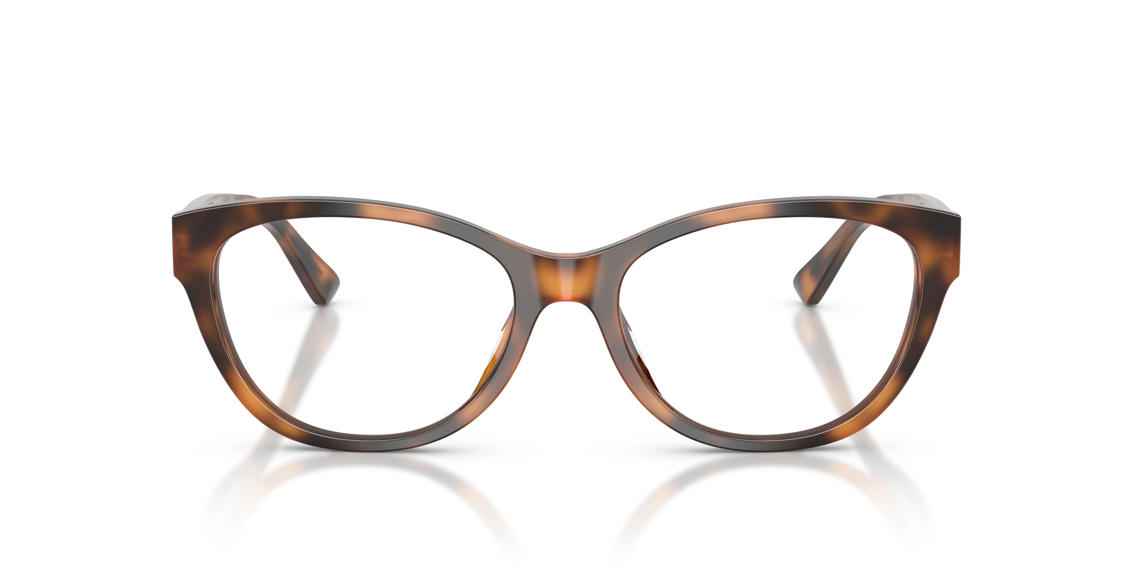 Occhiali da vista Ralph Lauren RL 6262U (6089) colore havana forma farfalla lenti lente demo