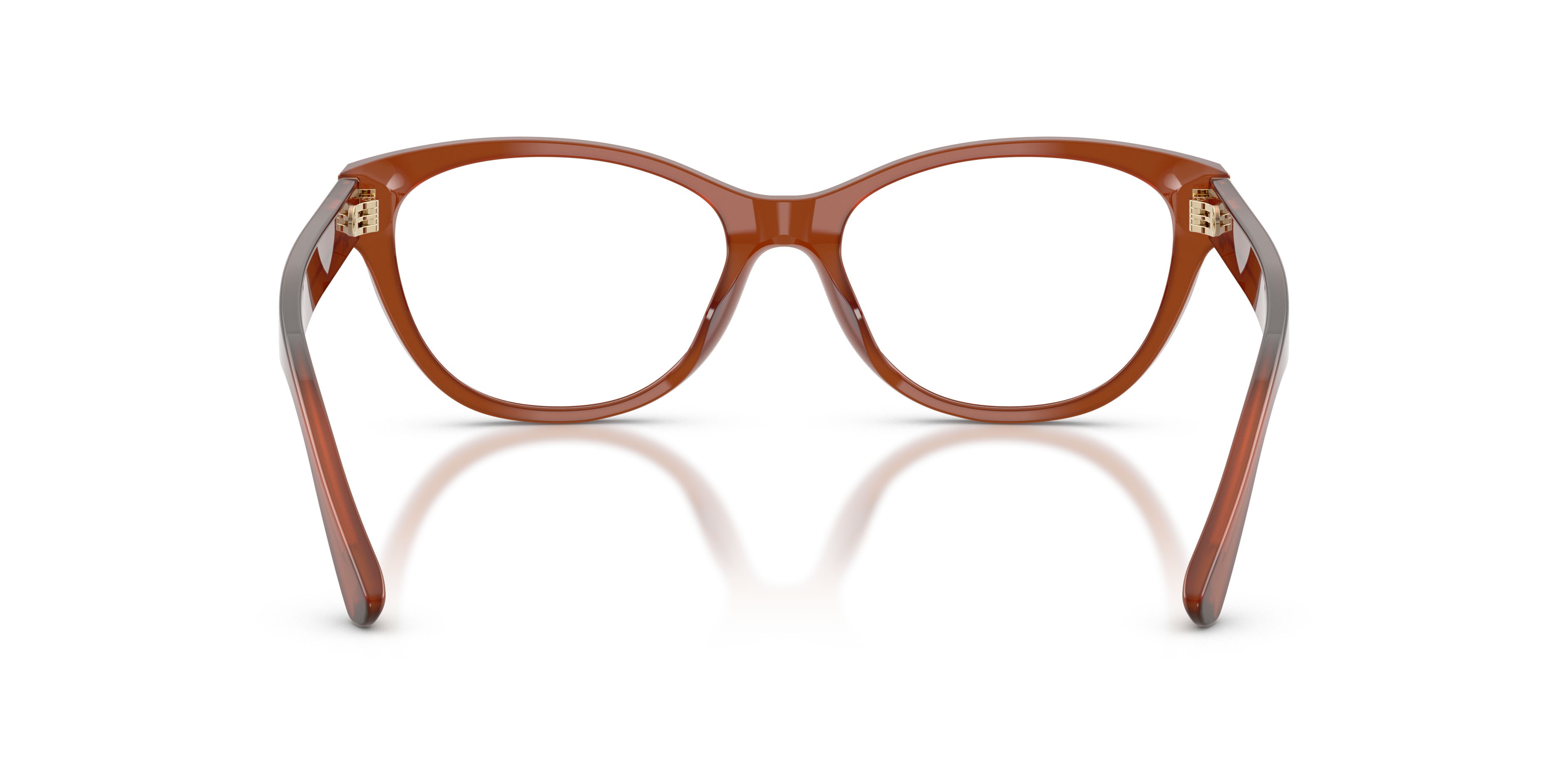 Occhiali da vista Ralph Lauren RL 6262U (6306) colore marrone opale forma farfalla lenti lente demo